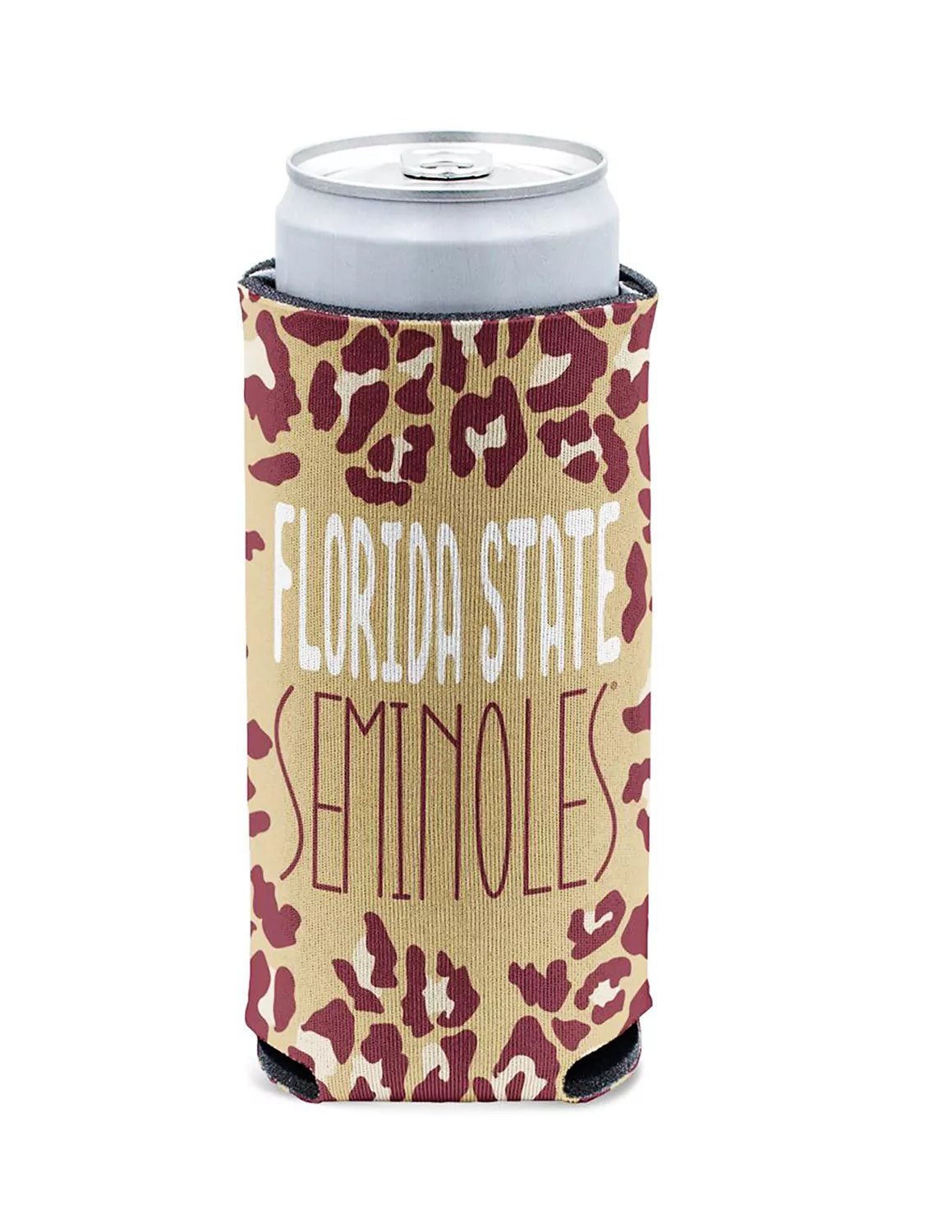 FSU Leopard Tall Can Cooler