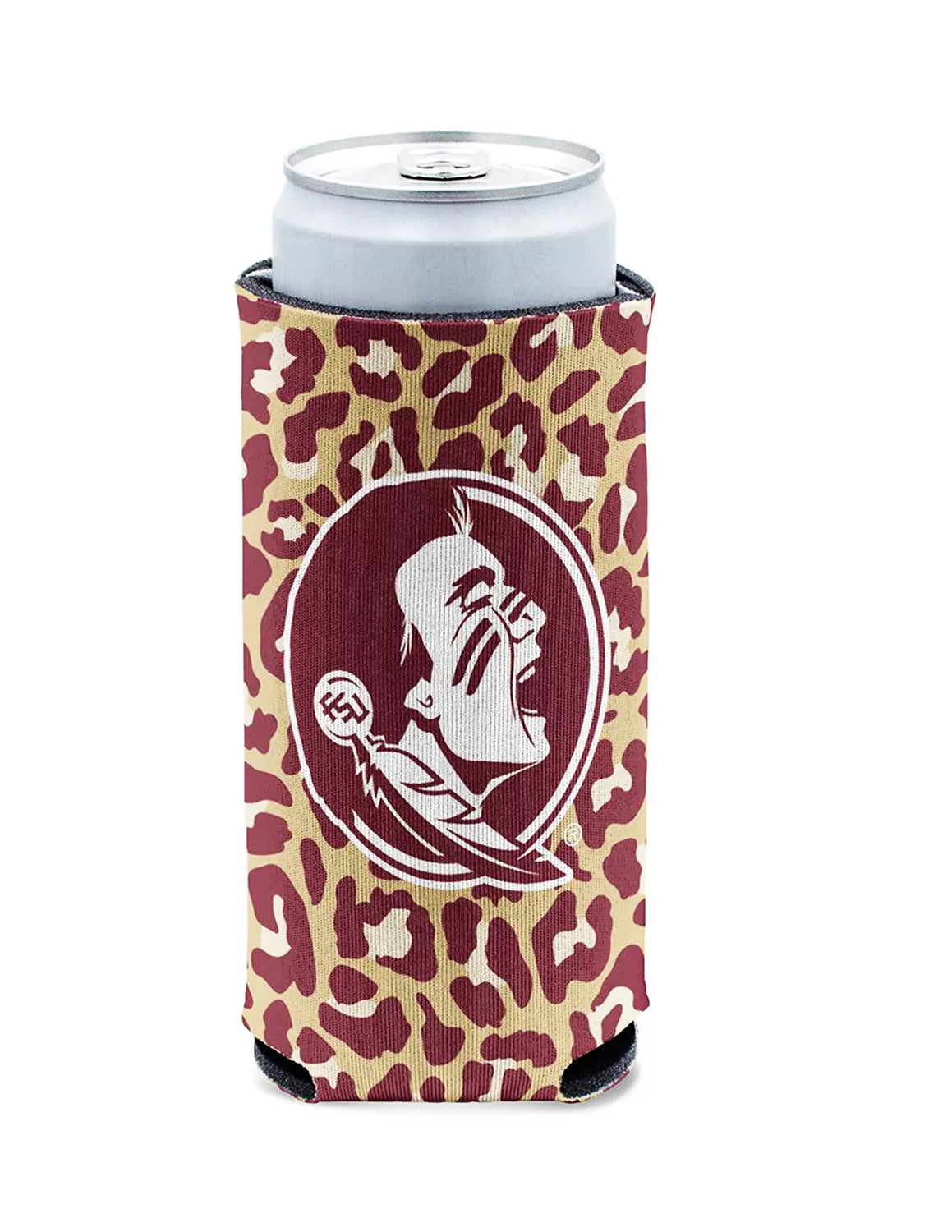 FSU Leopard Tall Can Cooler