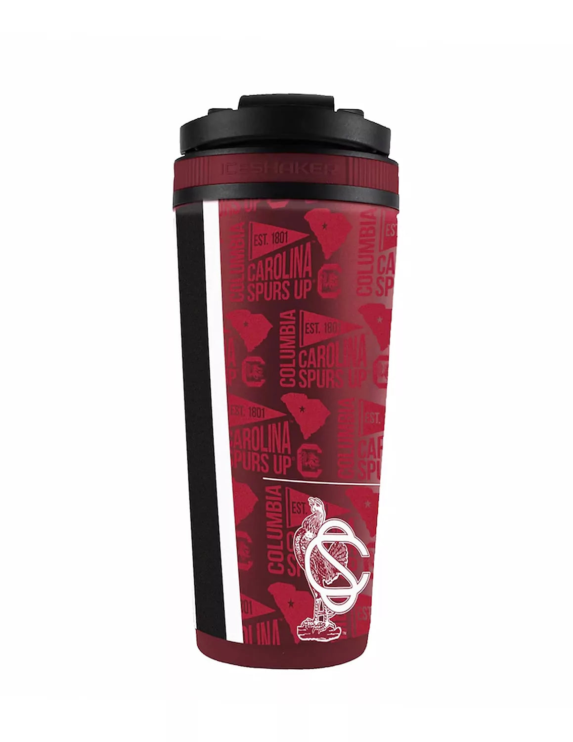 USC 26oz. Stainless Steel Ice Shaker Bottle