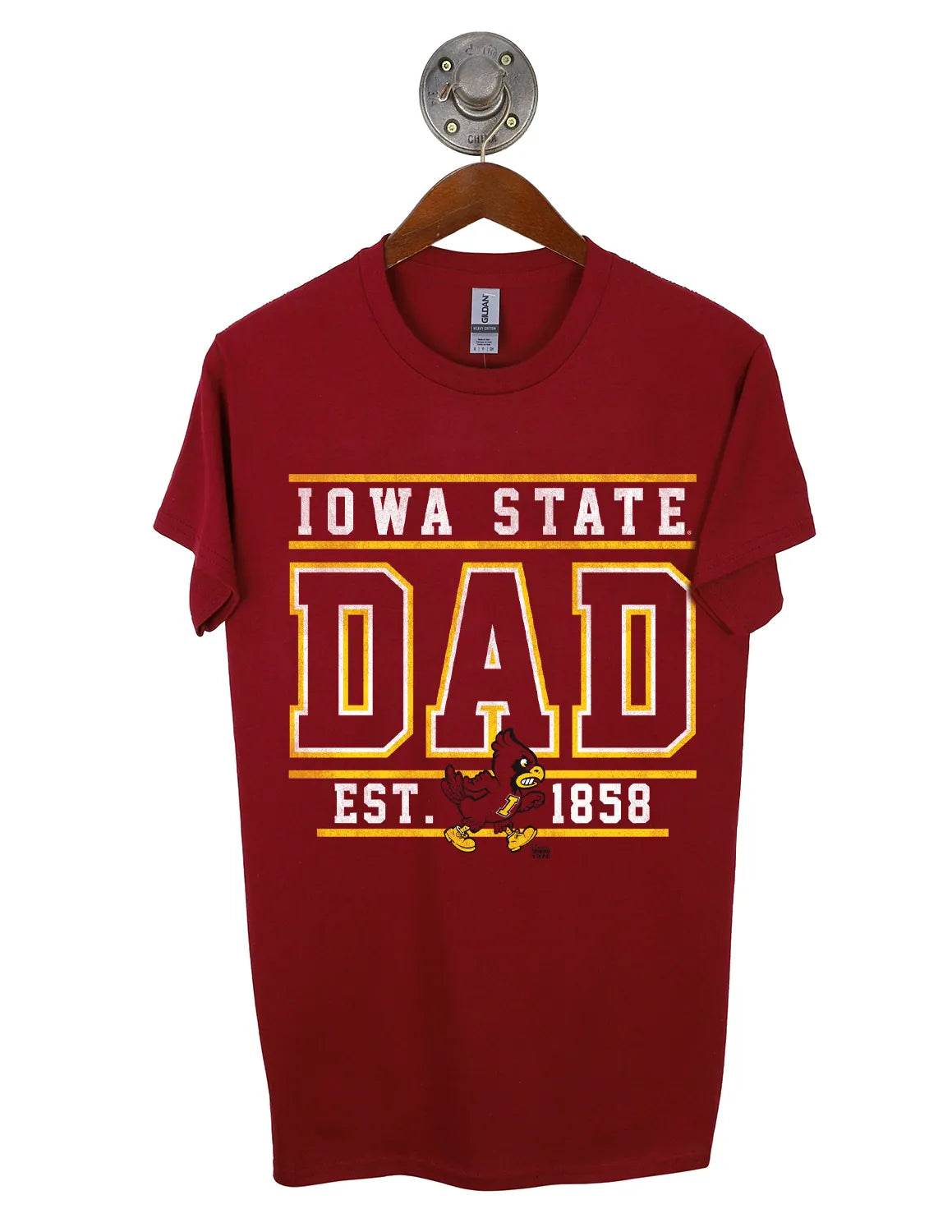 ISU Dad Stack Em High Short Sleeve