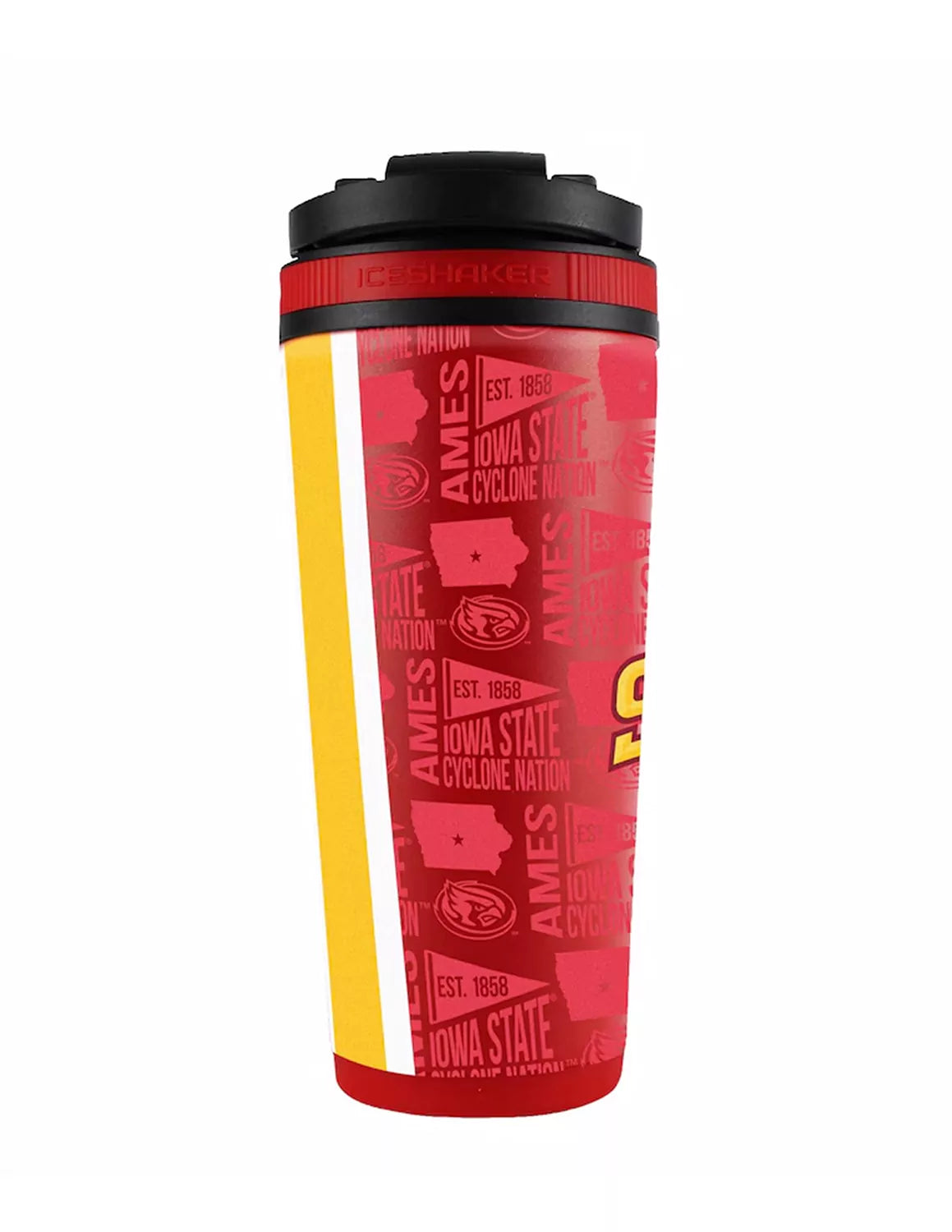 ISU 26oz. Stainless Steel Ice Shaker Bottle