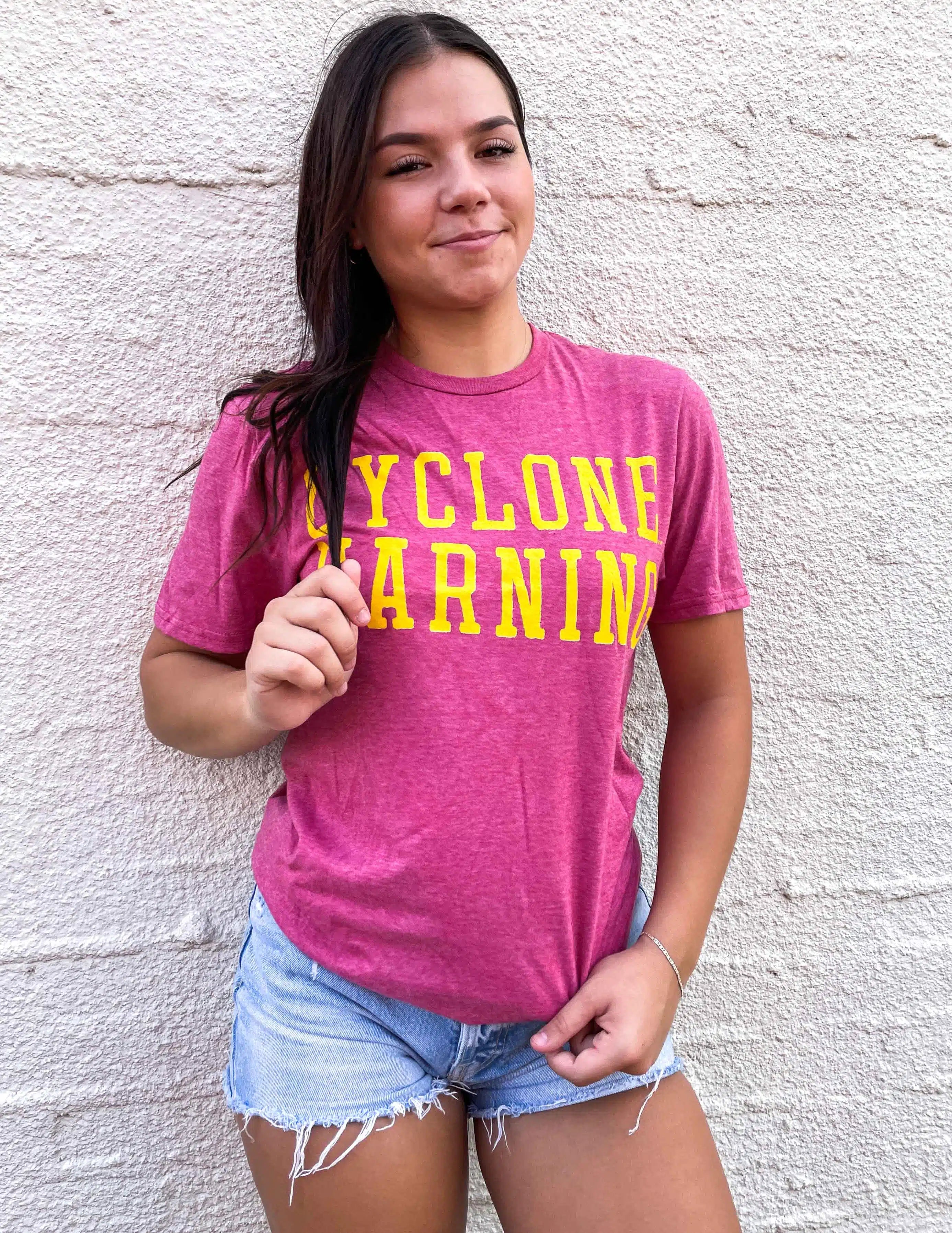 ISU Cyclone Warning Short Sleeve