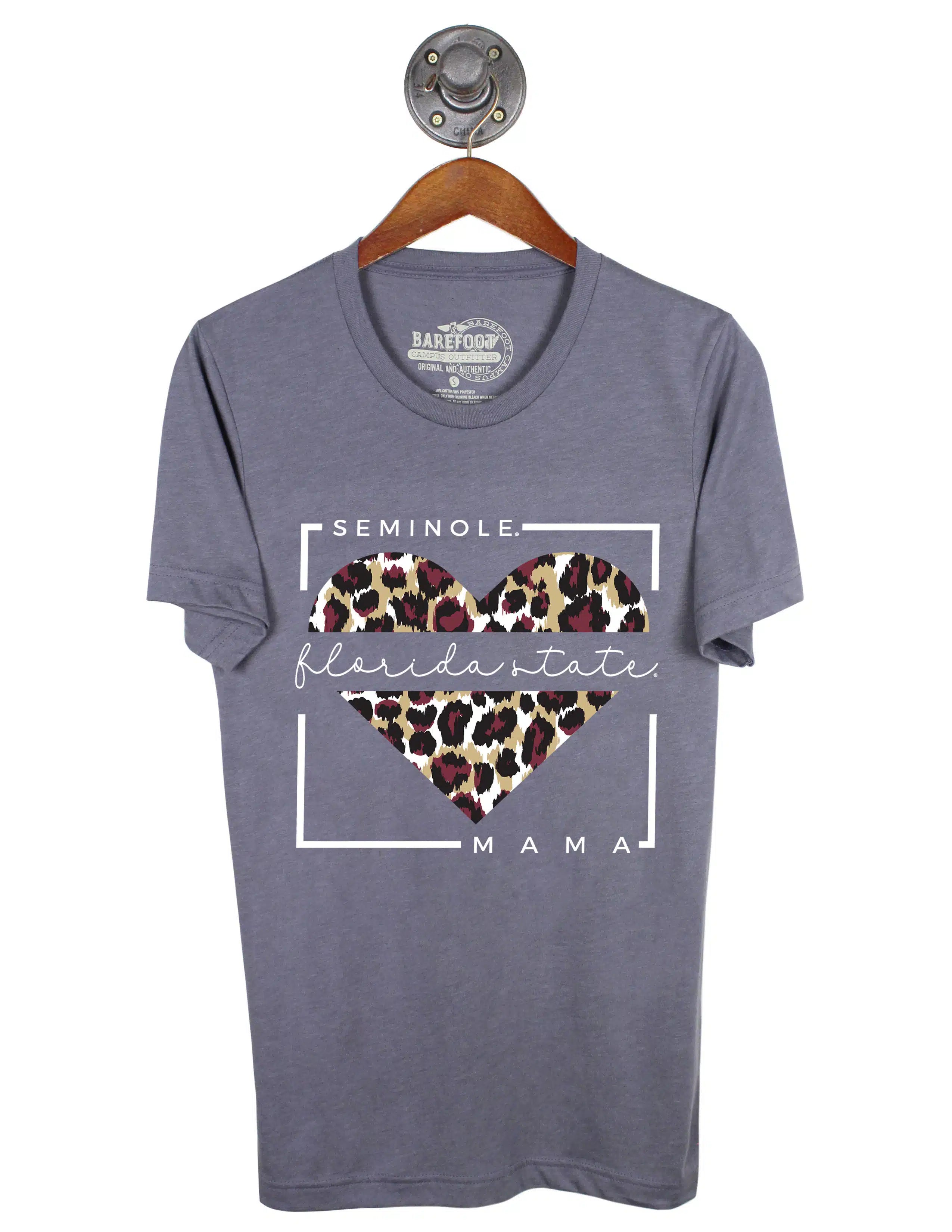 FSU This Mom's Heart Short Sleeve