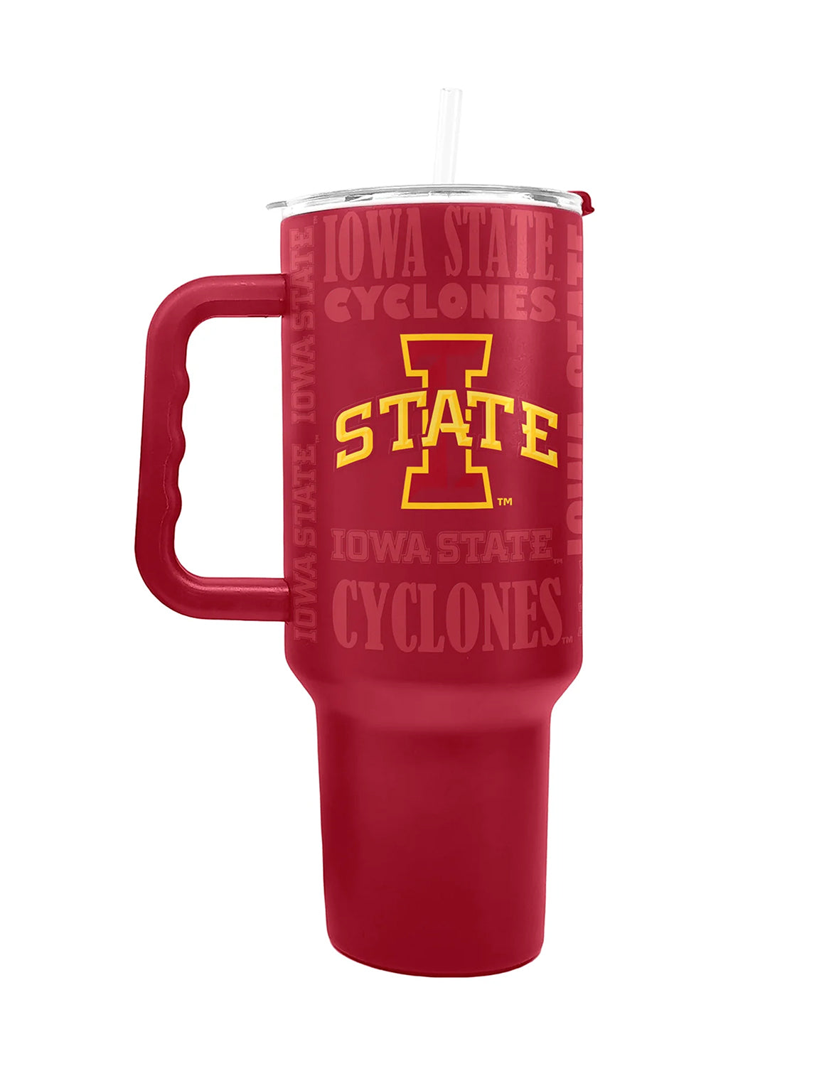 ISU 40oz. Powder Coated Tumbler