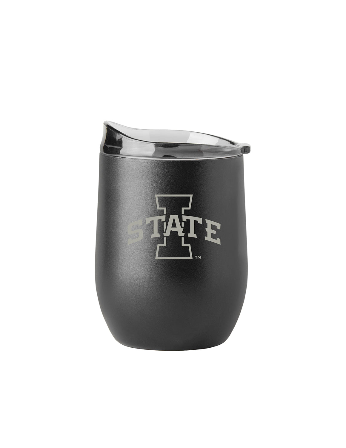 ISU 16oz. Etched Curved Wine Tumbler