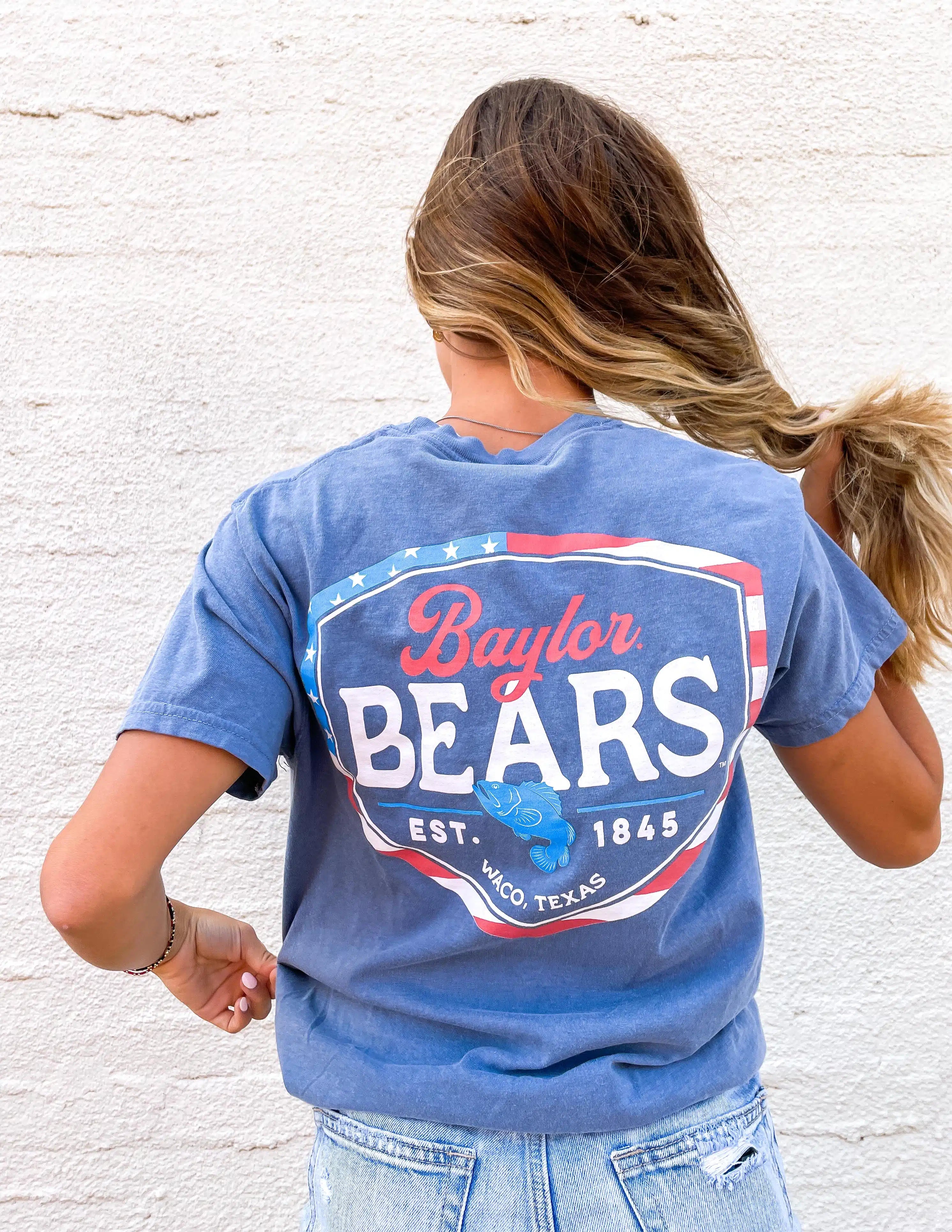 BU Fishing For America Short Sleeve