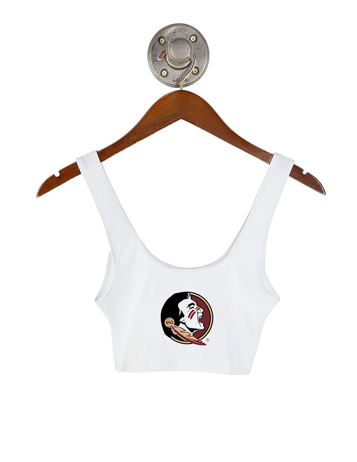 FSU Smallish Logo Crop Tank