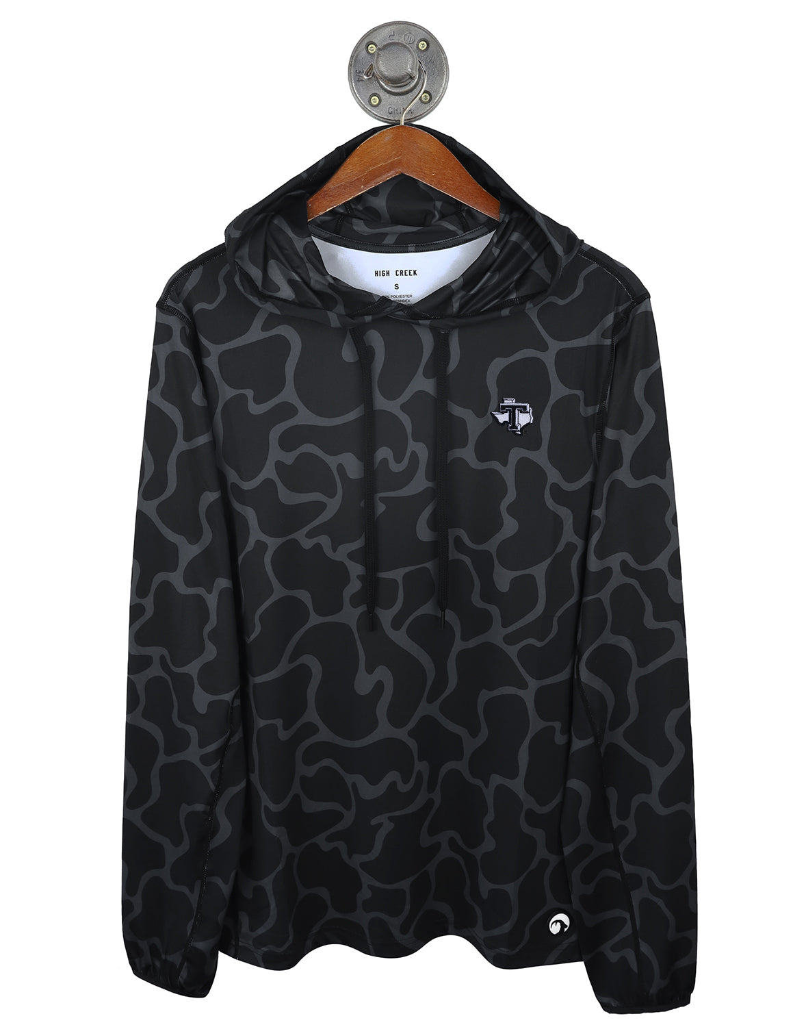 TSU G Executive Block Long Hollow Performance Hoodie