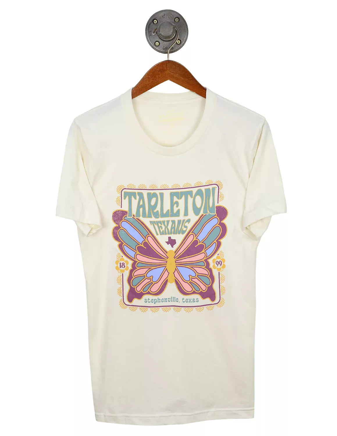 TSU Stained Glass Butterfly Short Sleeve