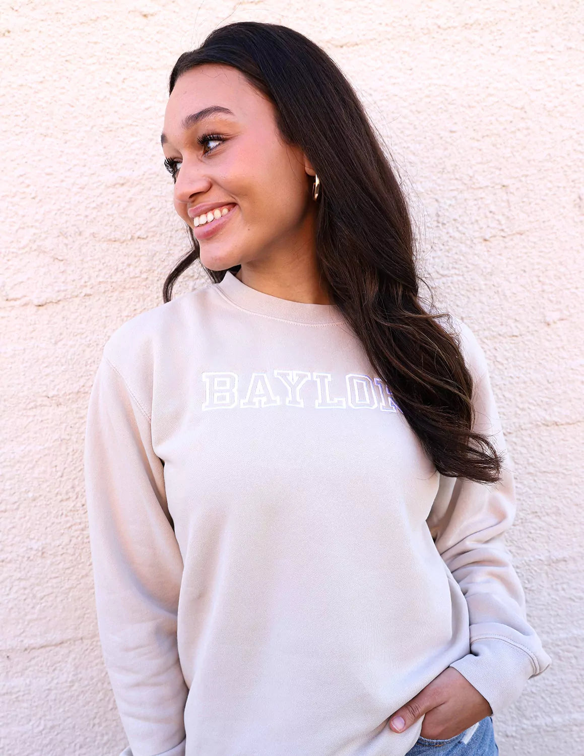 BU G Varsity Stitch Crewneck