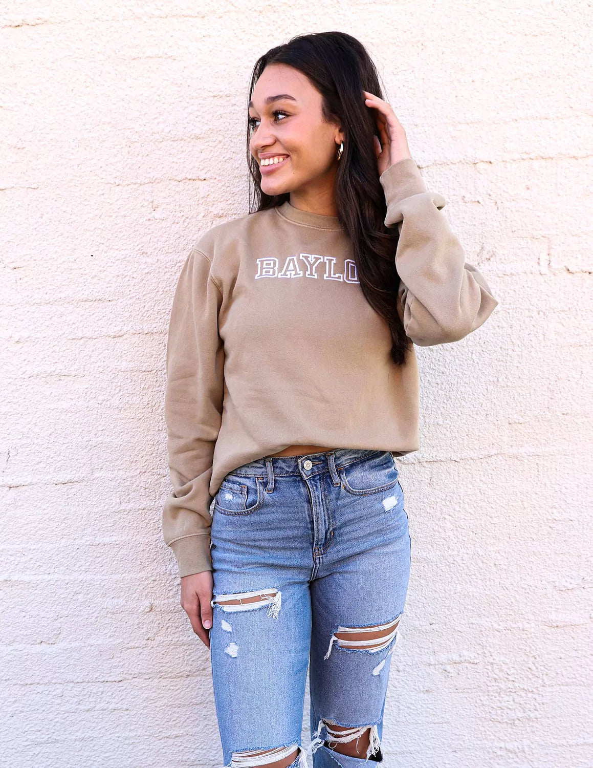 BU G Varsity Stitch Crewneck