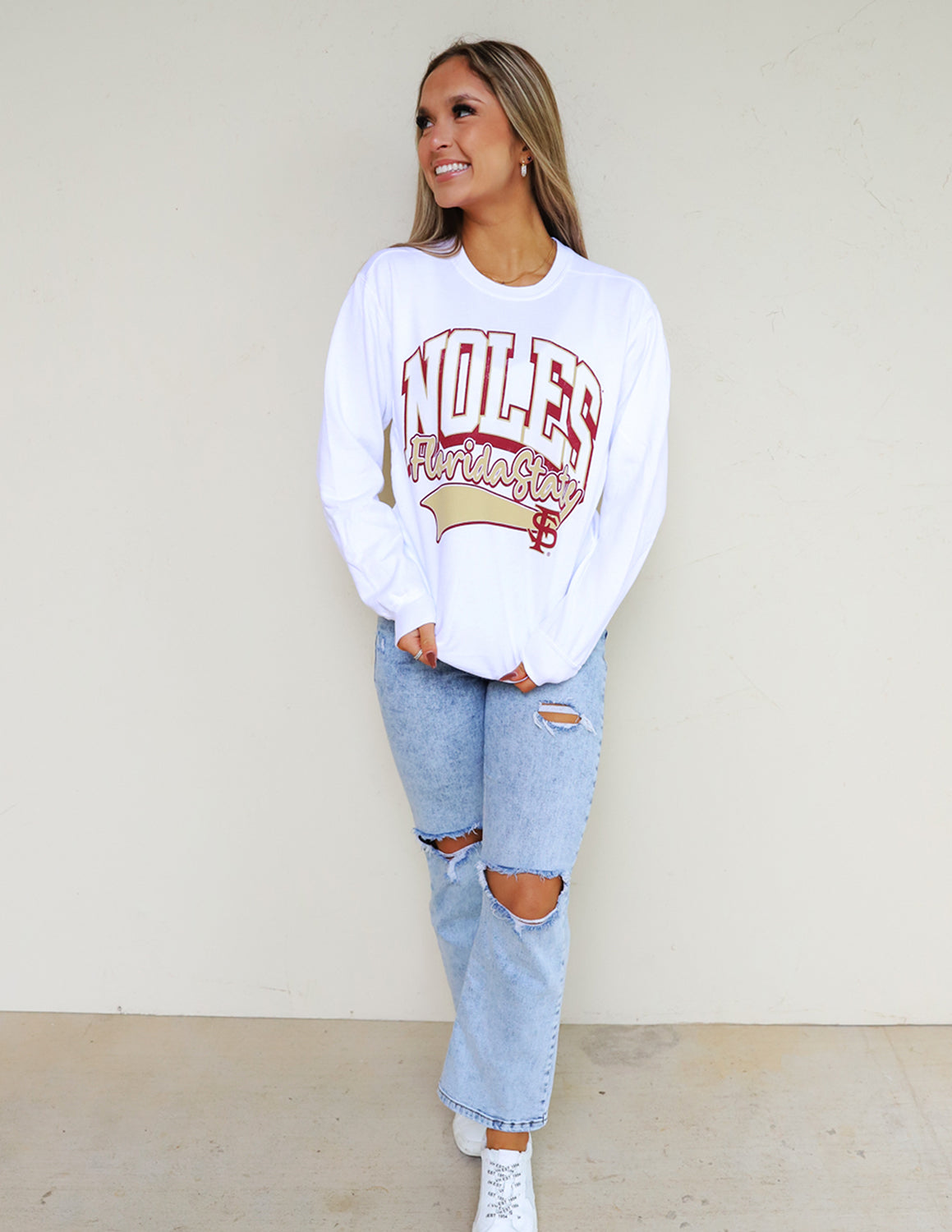 FSU Inspired Vintage Crewneck