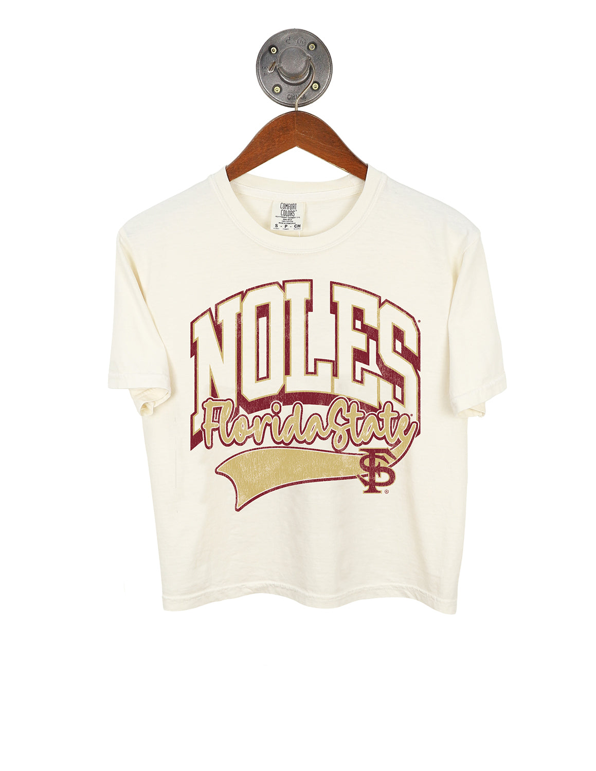 FSU Inspired Vintage Cropped Short Sleeve
