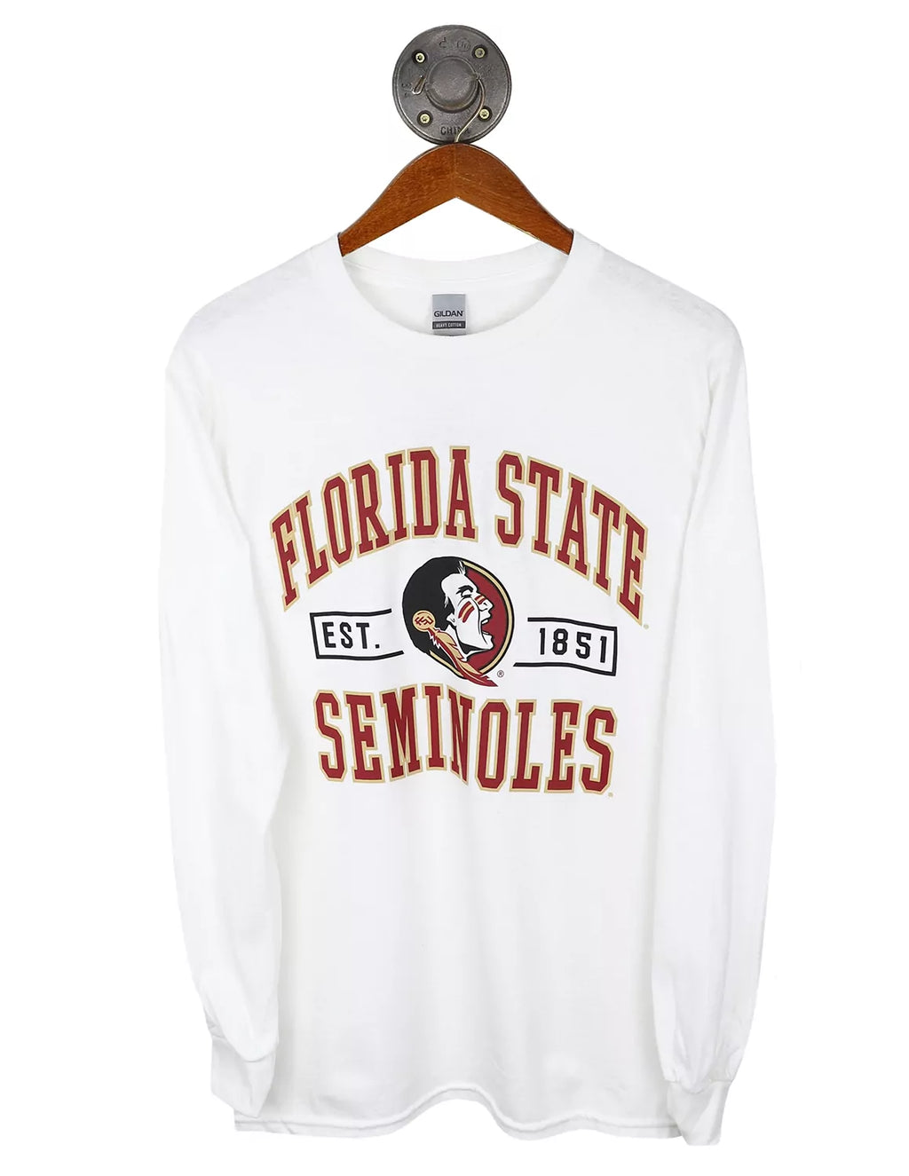 FSU Worth It Long Sleeve Tee XL / White