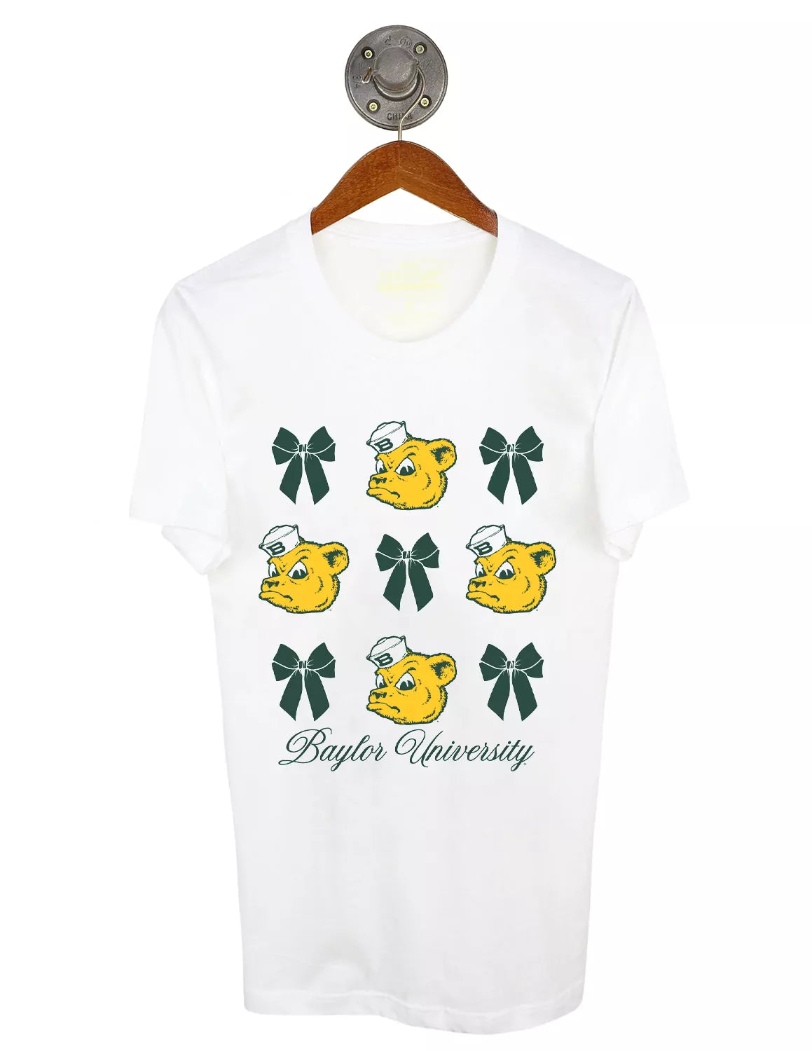 BU Bow On Bow Short Sleeve Shirt