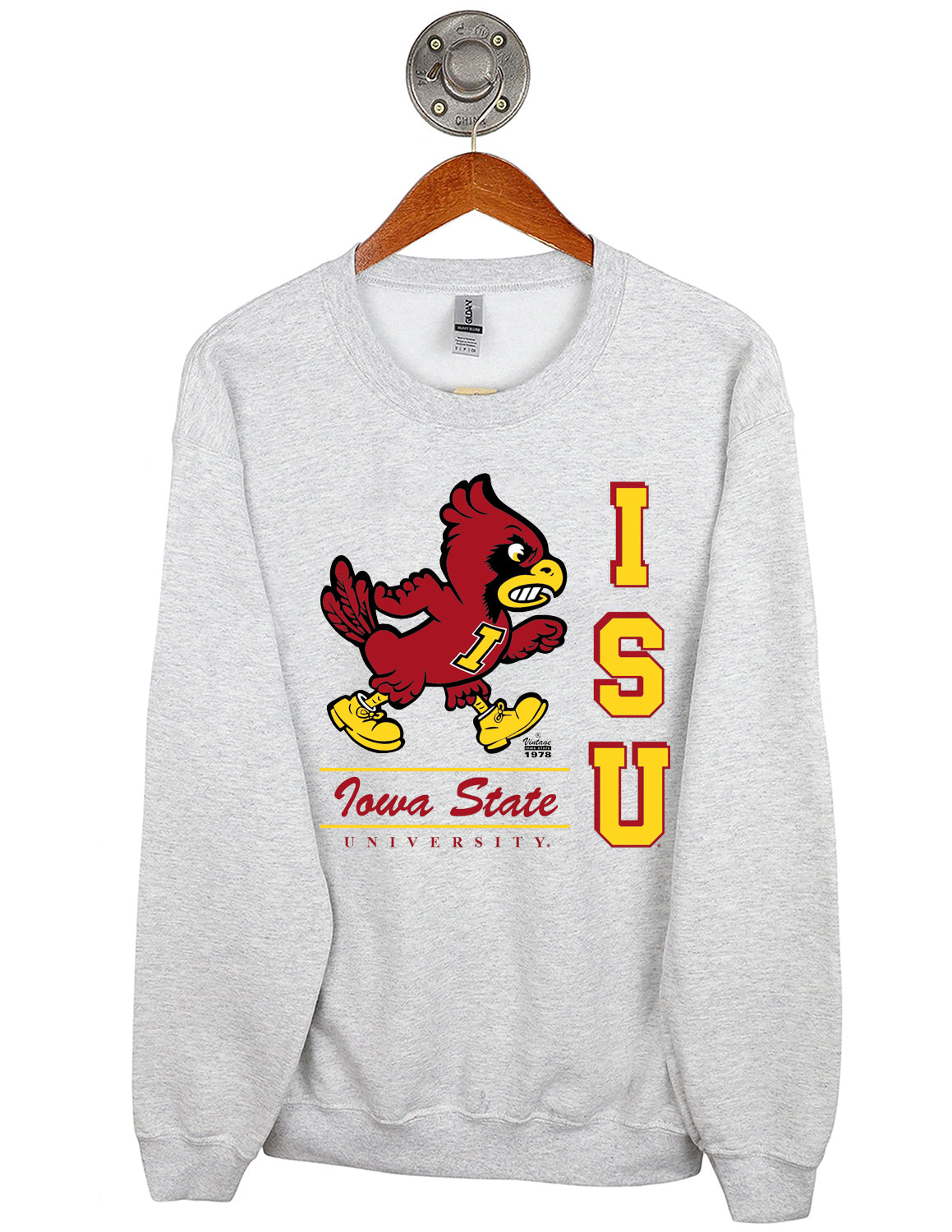 ISU Vaulted Crewneck