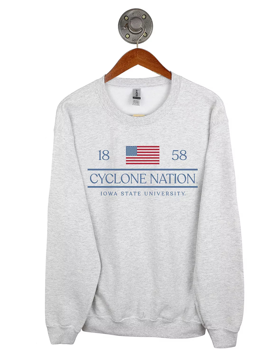 ISU Simply Patriotic Crewneck Sweatshirt