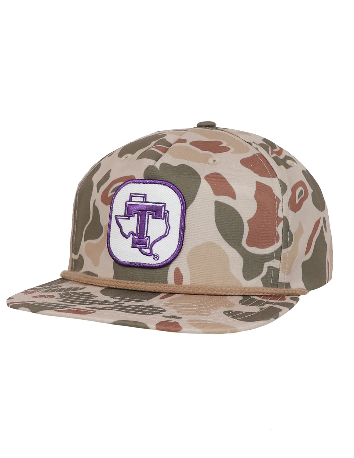 TSU P Block T Texas Patch Hat