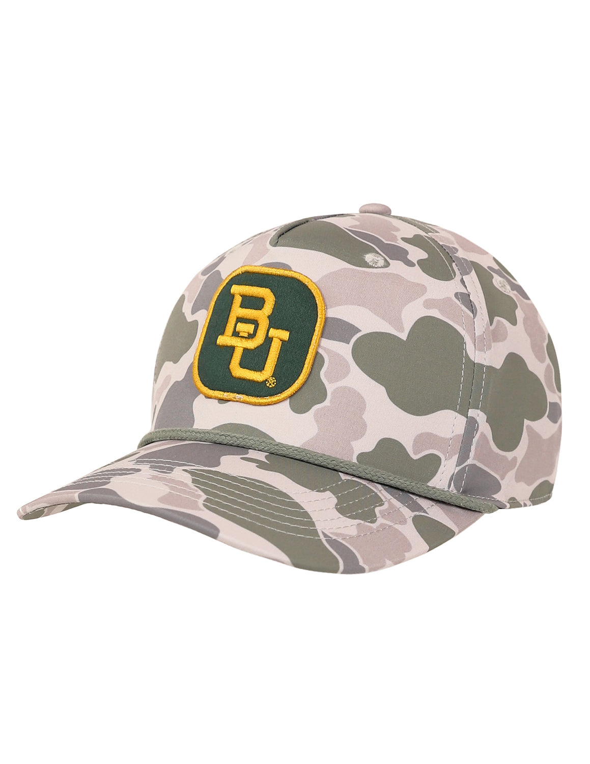 BU P Interlock Logo Gold Hat