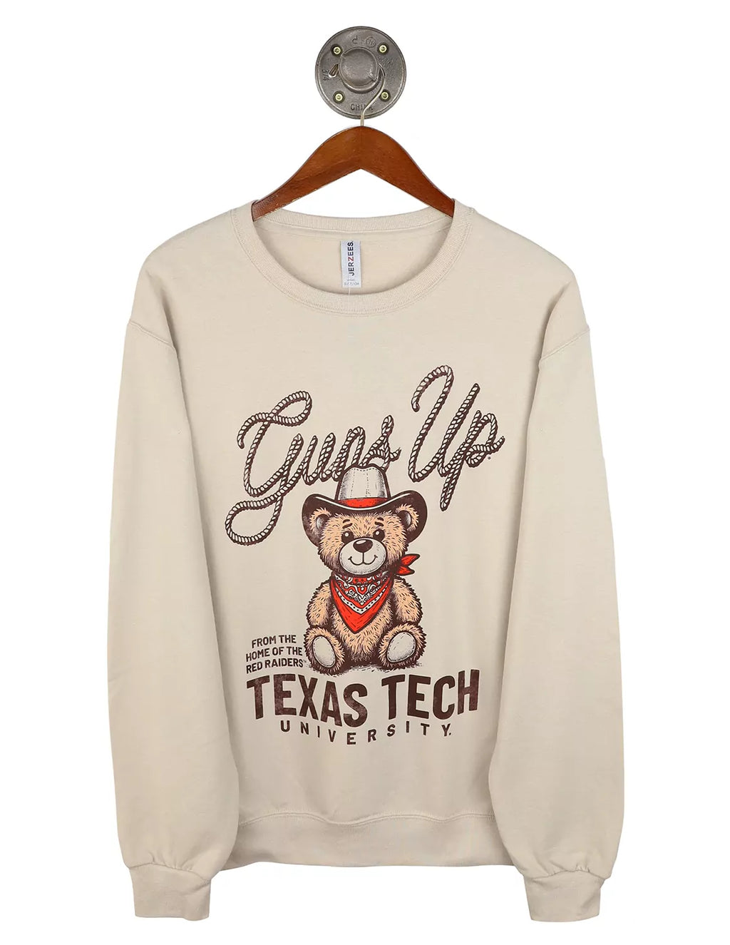 TTU Howdy Bear Crewneck | Barefoot Campus Outfitter