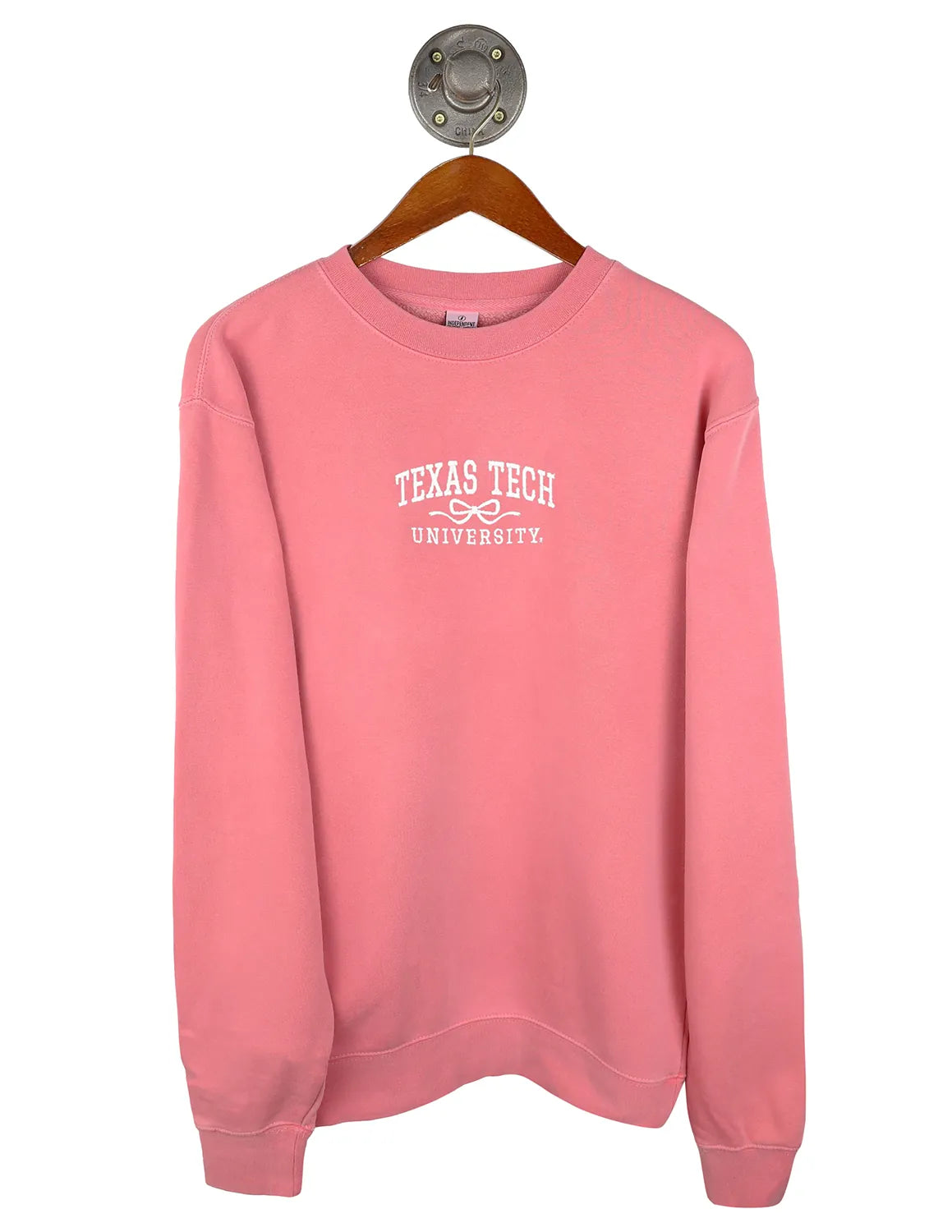 TTU Tied With A Bow Crewneck