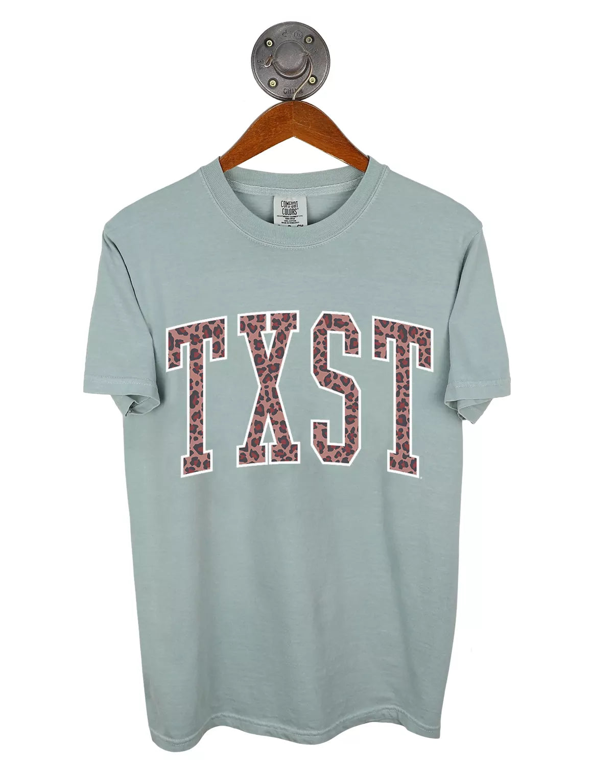TXST Giant Arch Leopard Short Sleeve