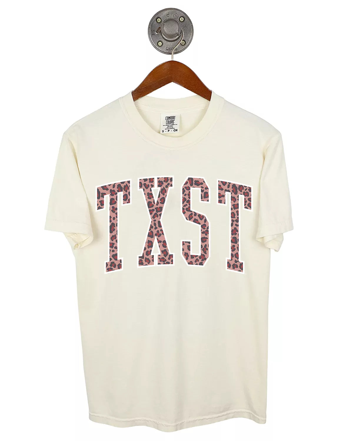 TXST Giant Arch Leopard Short Sleeve