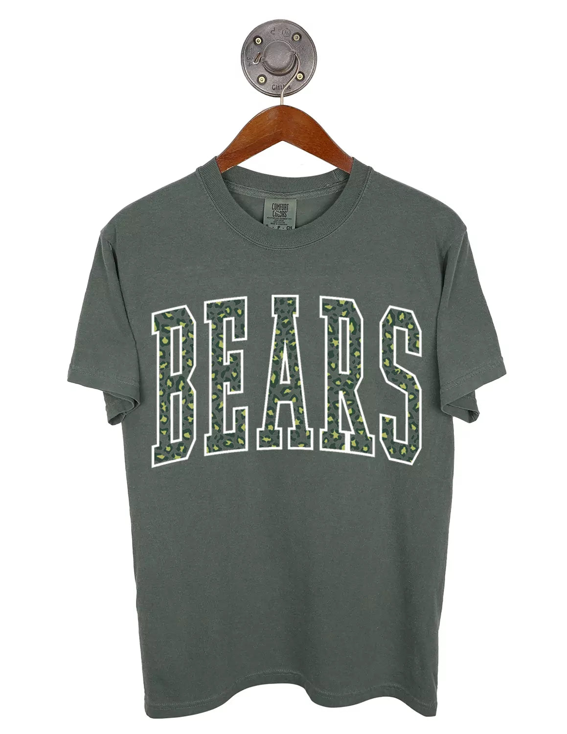 BU Giant Arch Leopard Short Sleeve