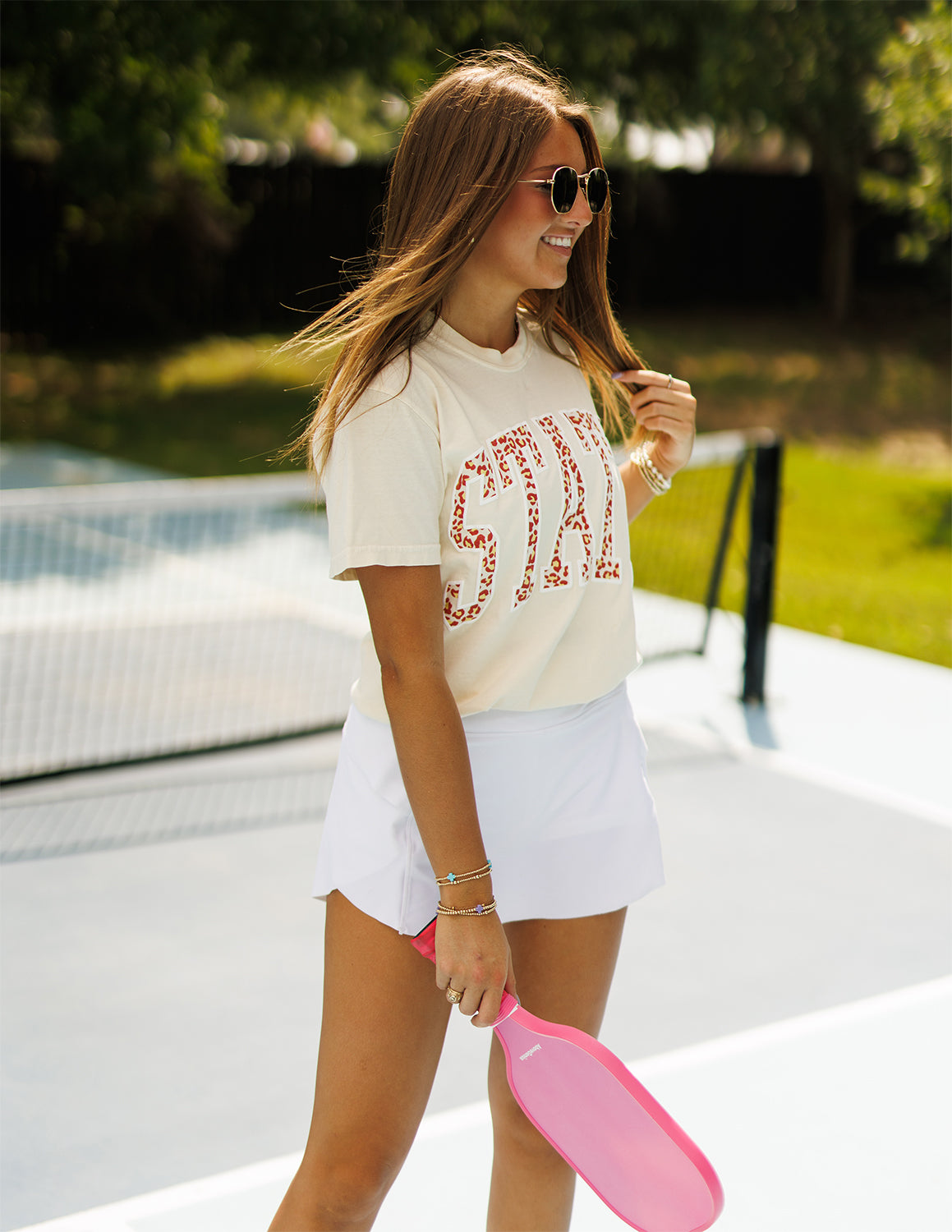 ISU Giant Arch Leopard Short Sleeve