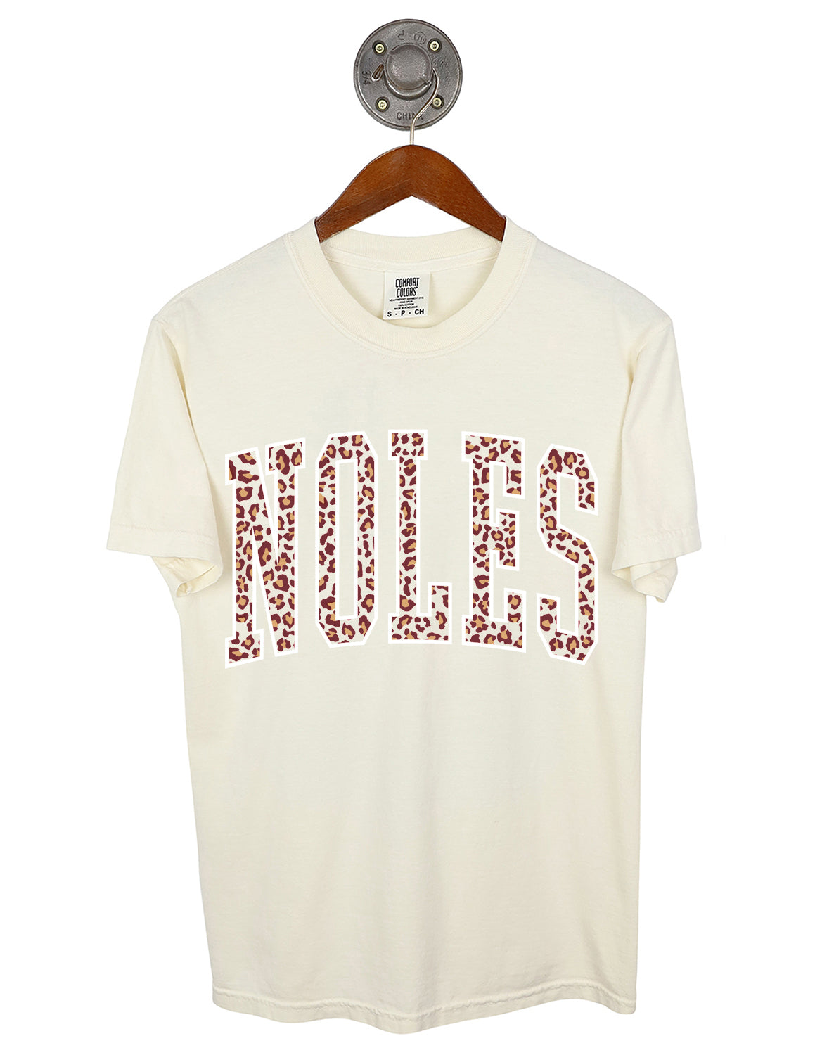FSU Giant Arch Leopard Short Sleeve