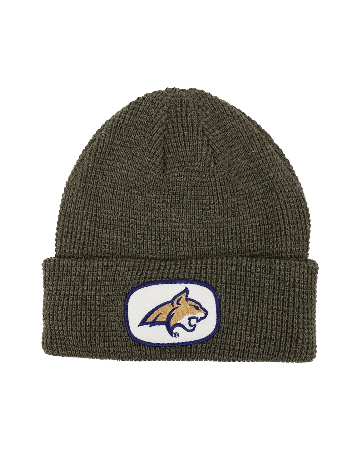 MSU P Bobcat Logo Beanie