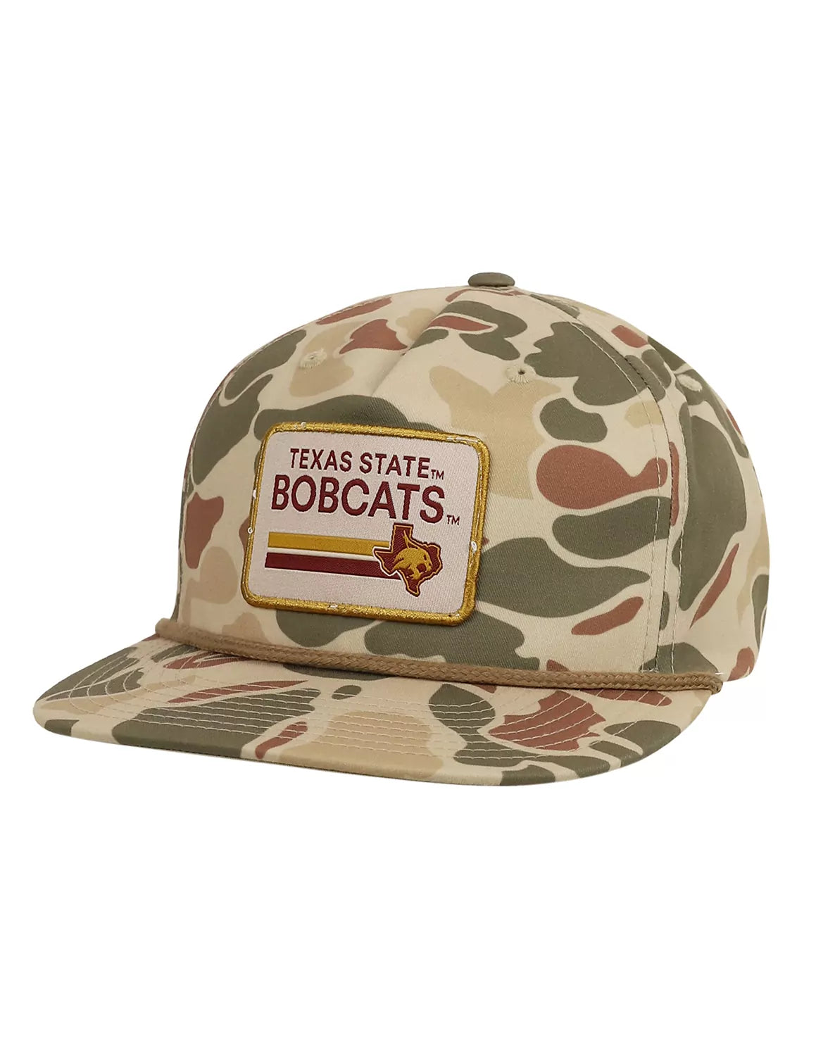 TXST P Two Stripes Left Patch Hat