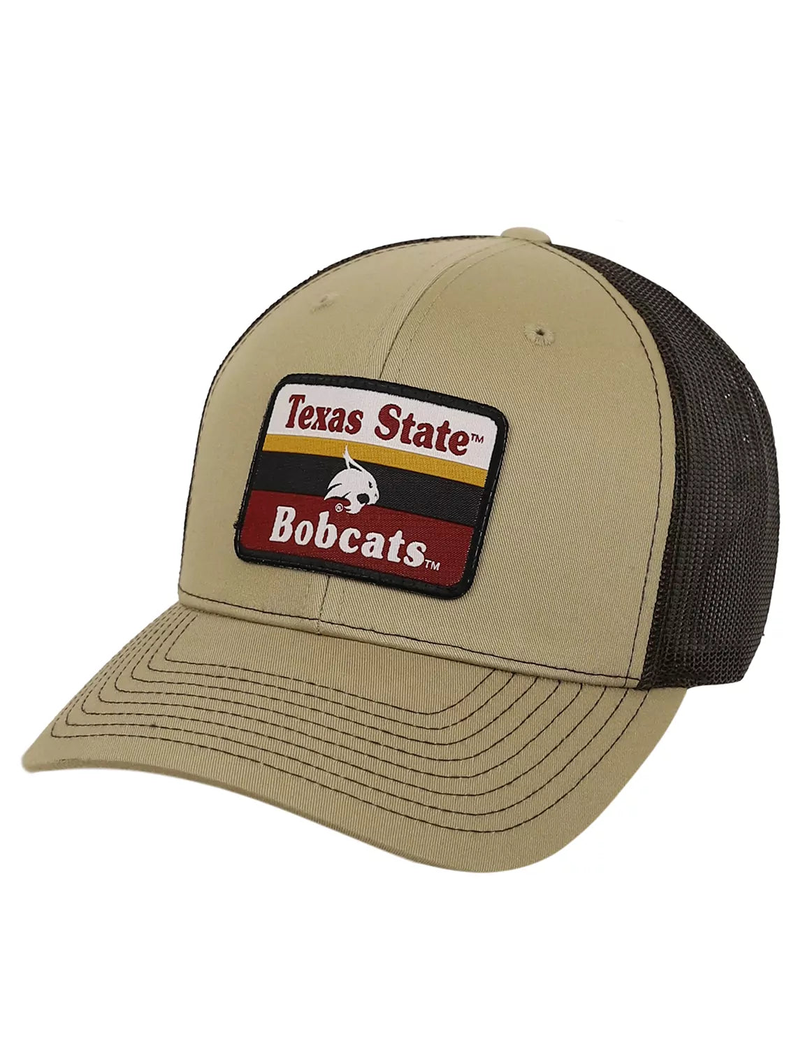 TXST P Color Block Stack Patch Hat