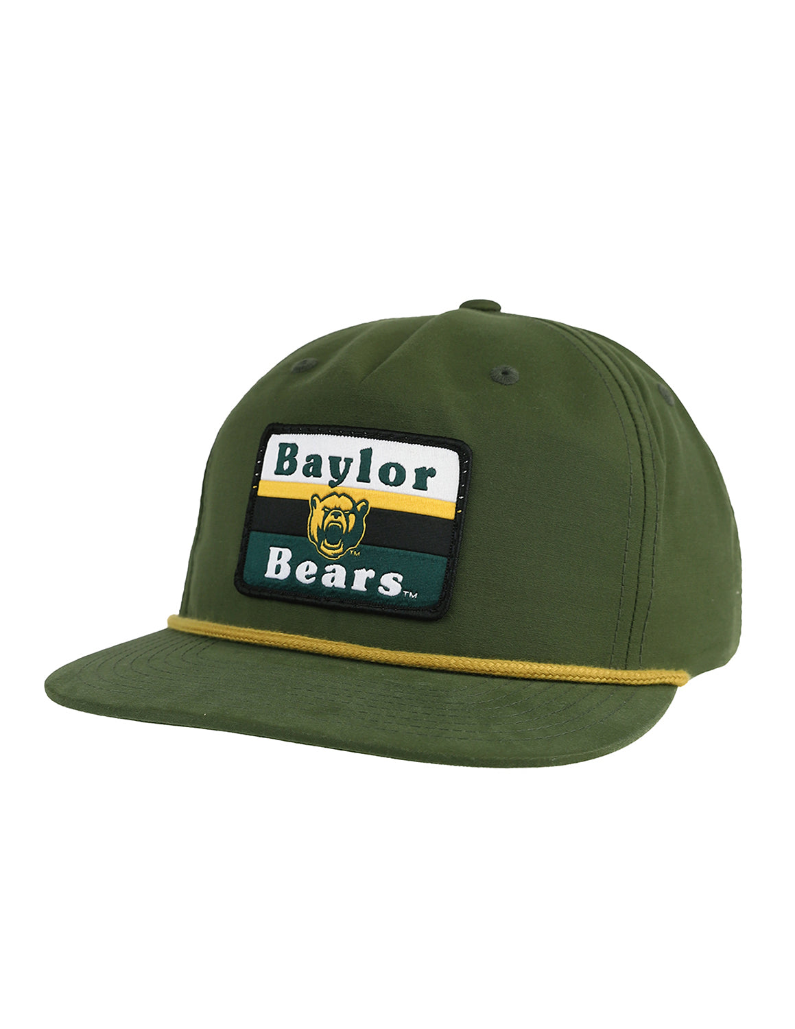BU P Color Block Stack Patch Hat