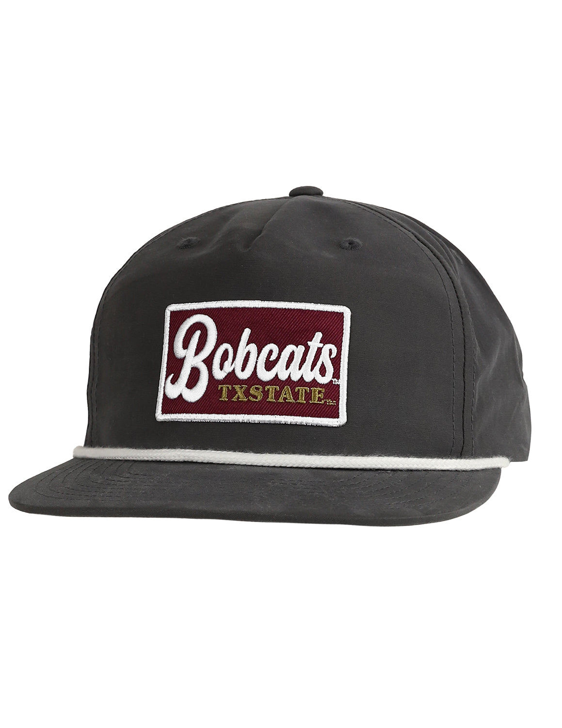 TXST P College Script Patch Hat