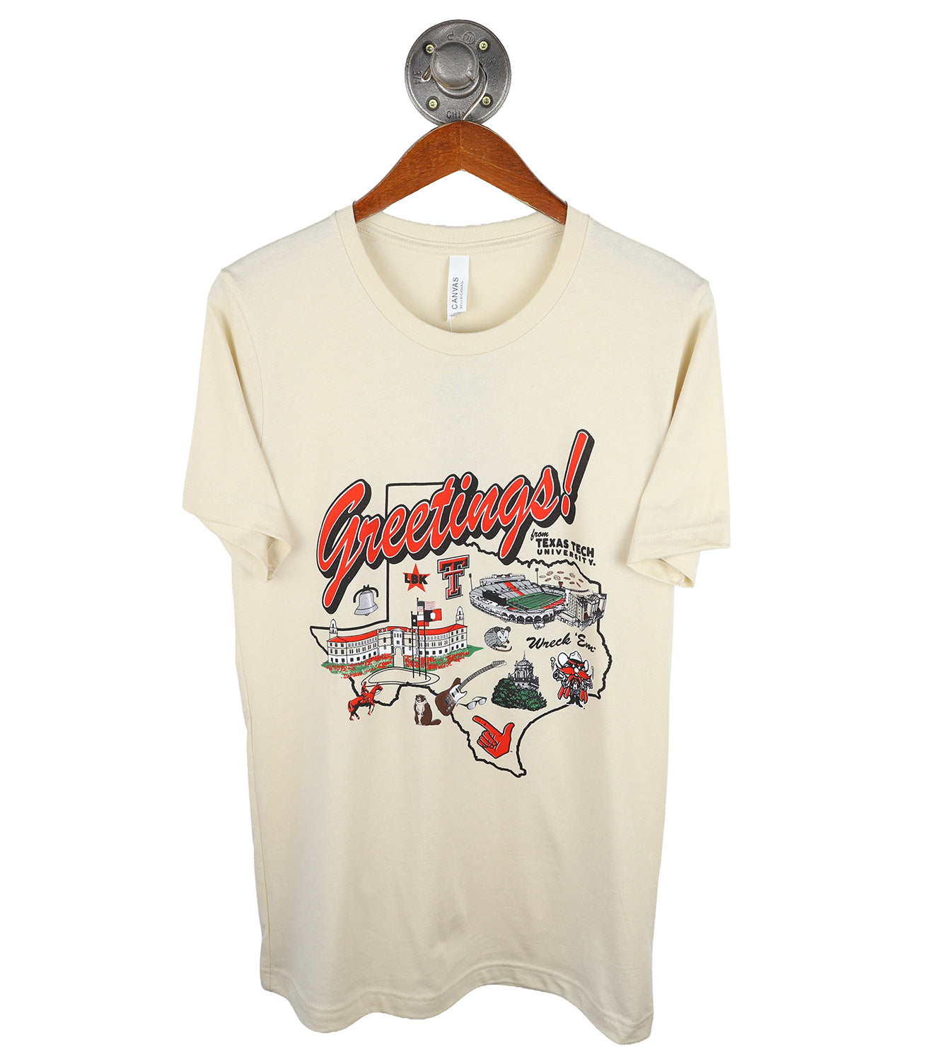 TTU Campus Greetings Short Sleeve