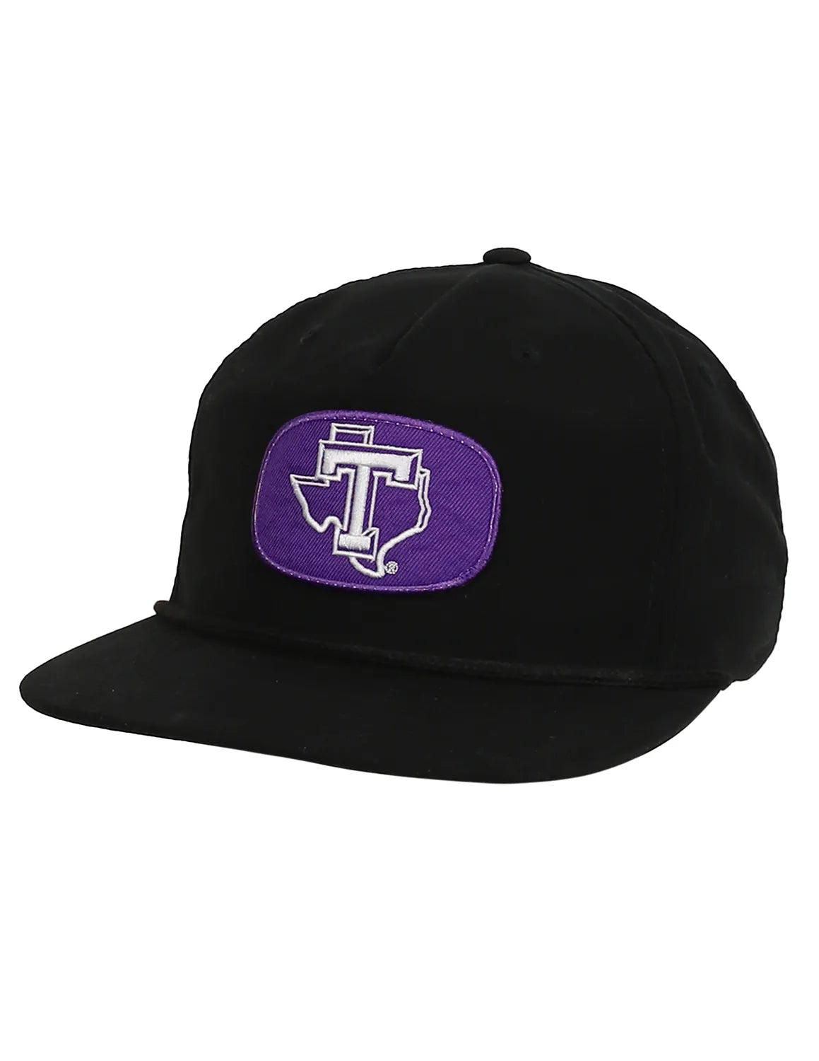 TSU Block T Flat Oval Patch Hat