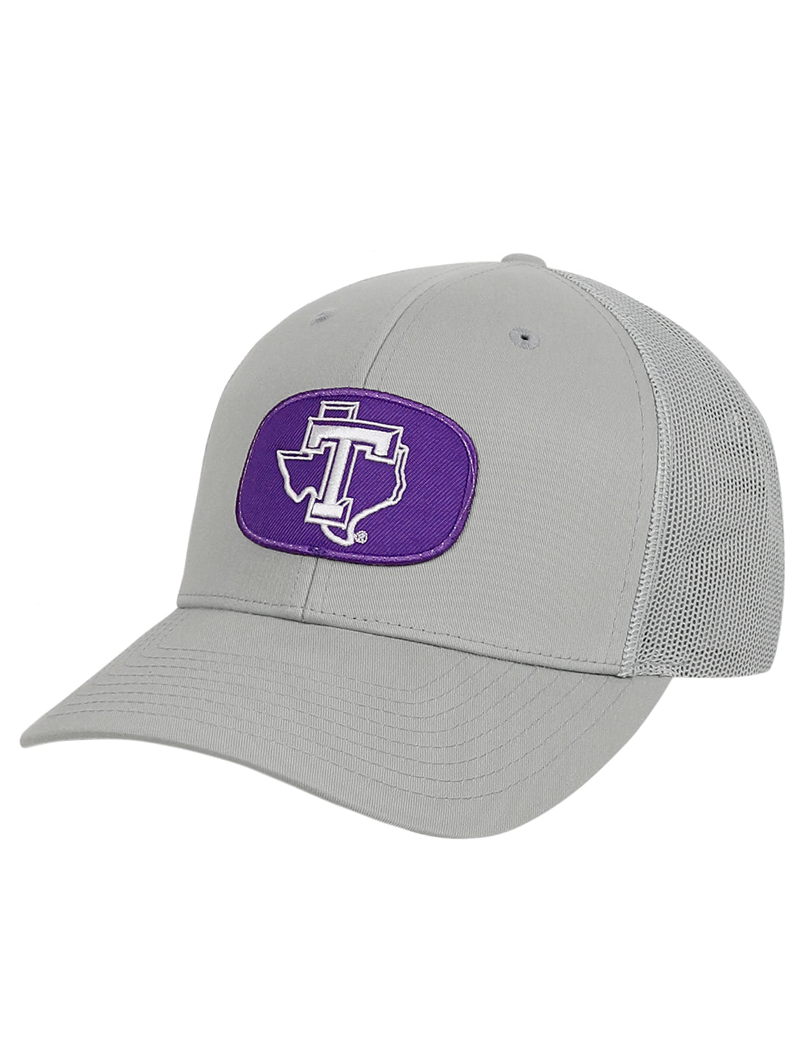 TSU Block T Flat Oval Patch Hat