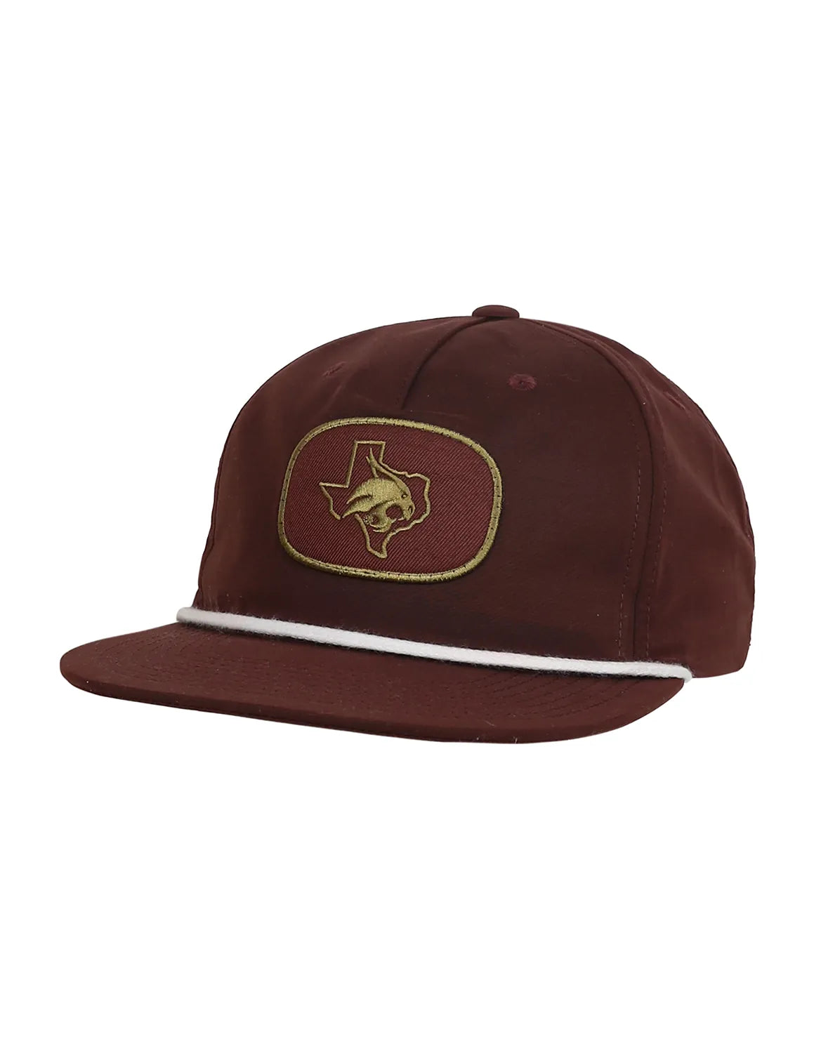 TXST P State of Texas Flat Oval Patch Hat
