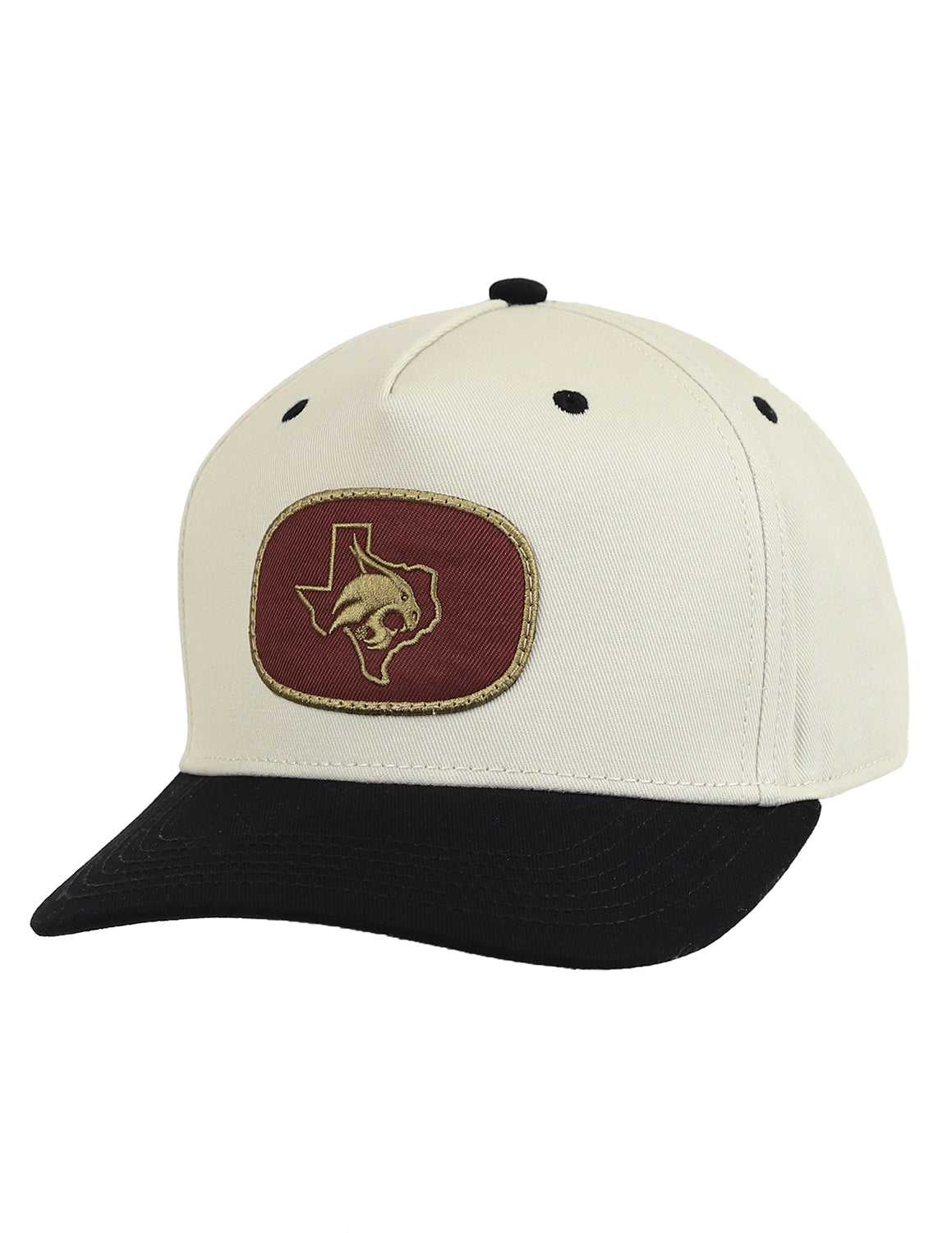TXST State of Texas Flat Oval Hat