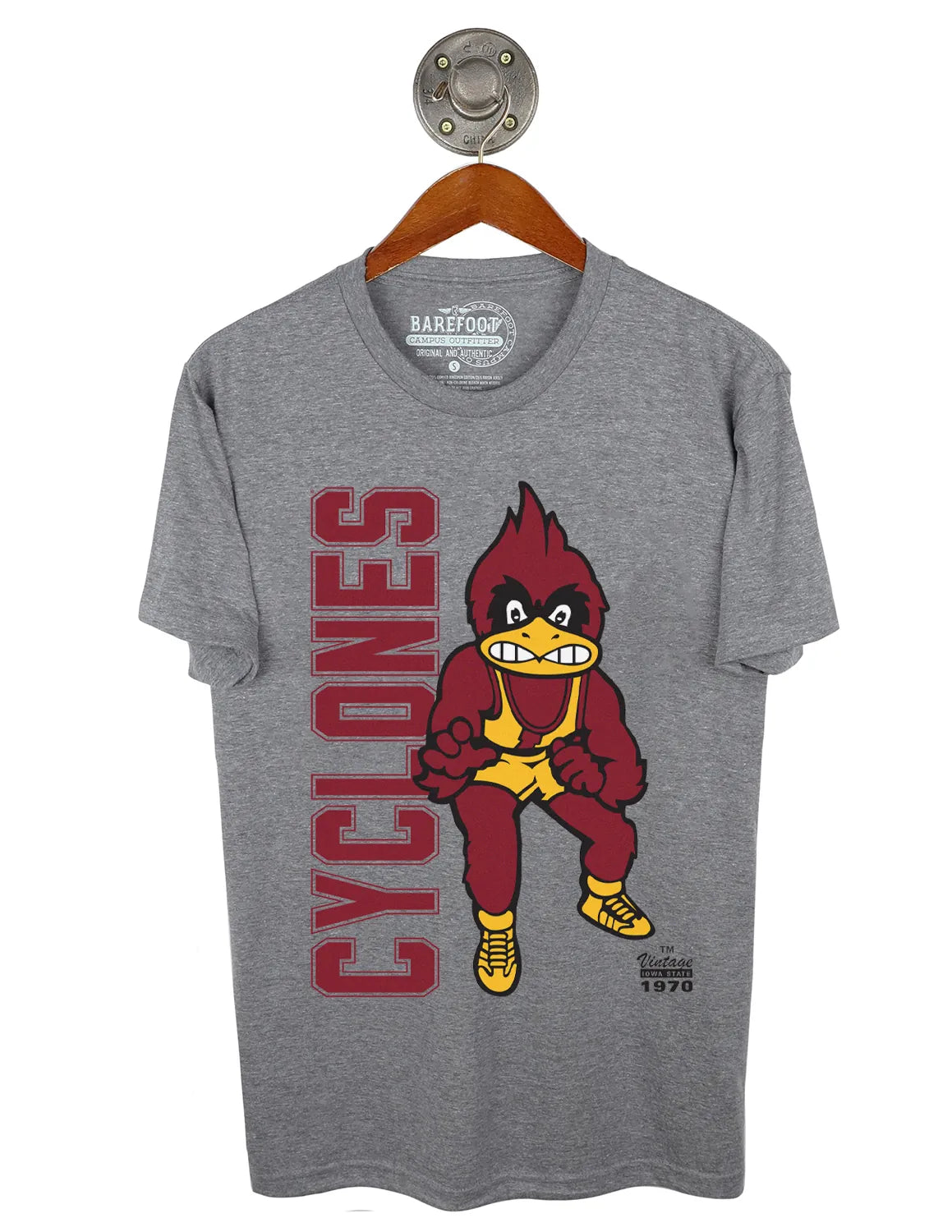 ISU Wrestling Full Cy Short Sleeve