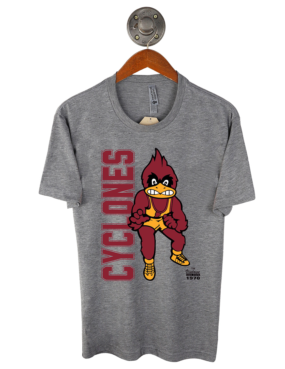 ISU Wrestling Full Cy Short Sleeve