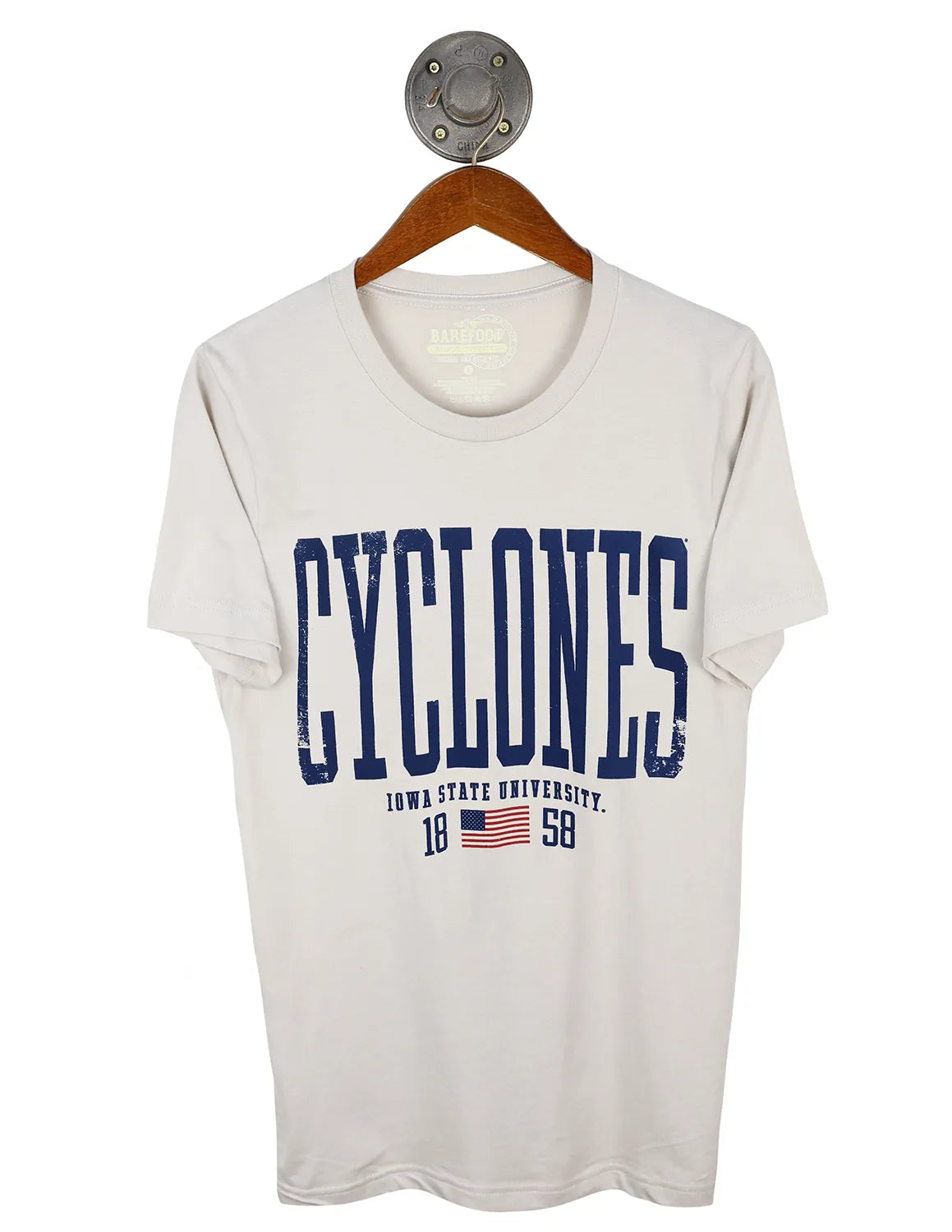 ISU Patriotic Flag Stack Short Sleeve