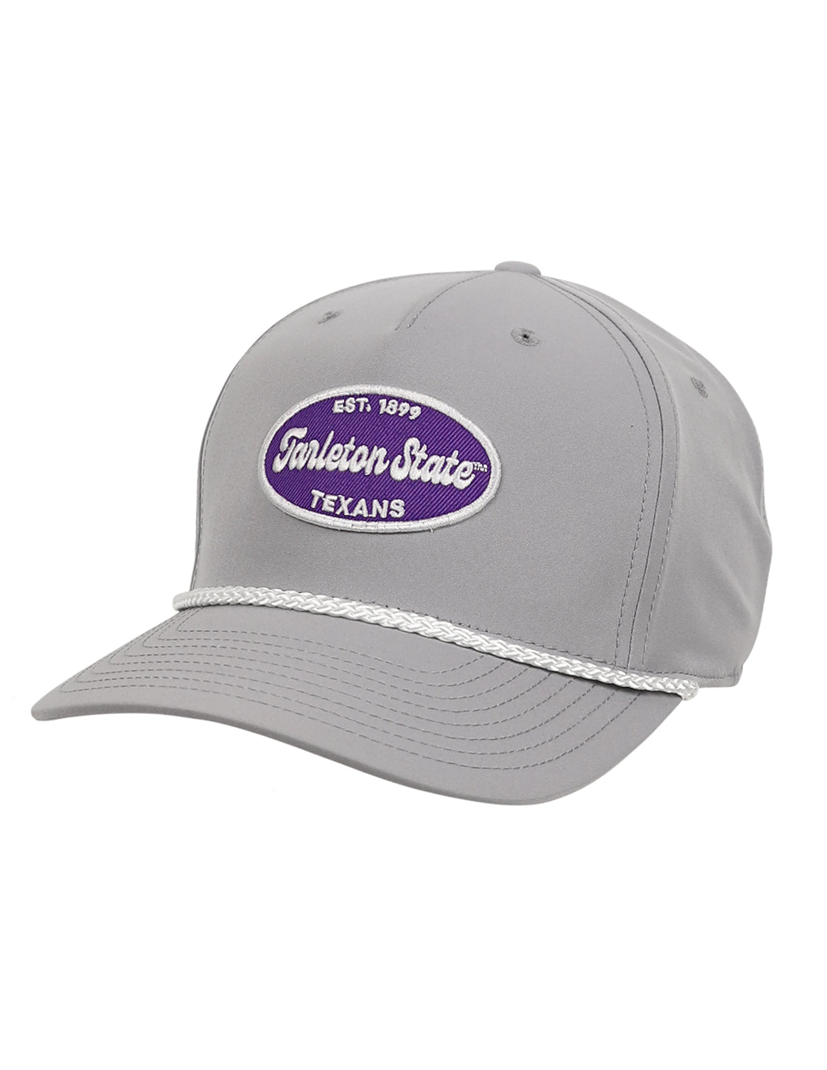 TSU Vintage Script Oval Patch Hat
