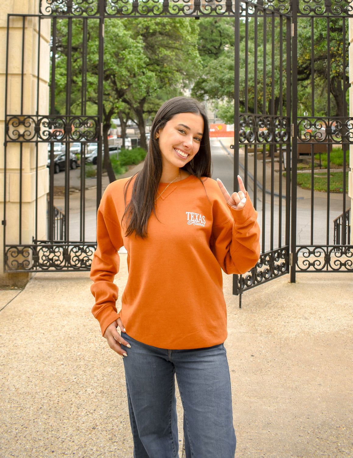 UT Alumni Darling Script Crewneck