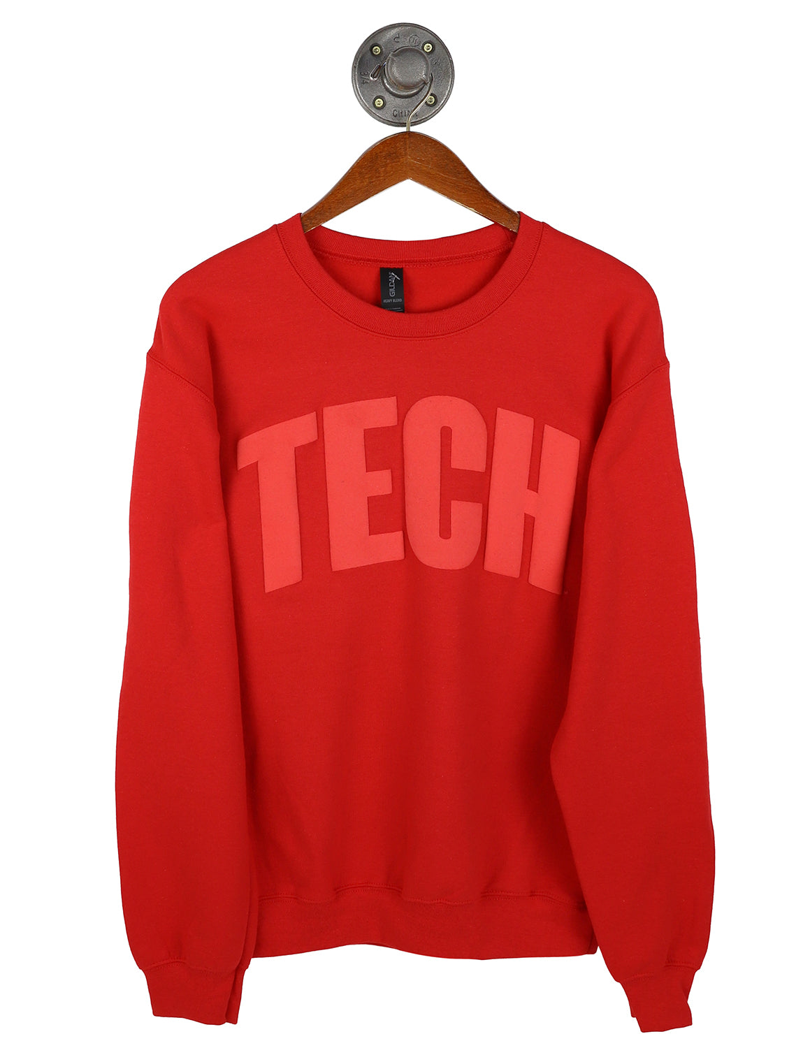 TTU Tonal Puff Crewneck