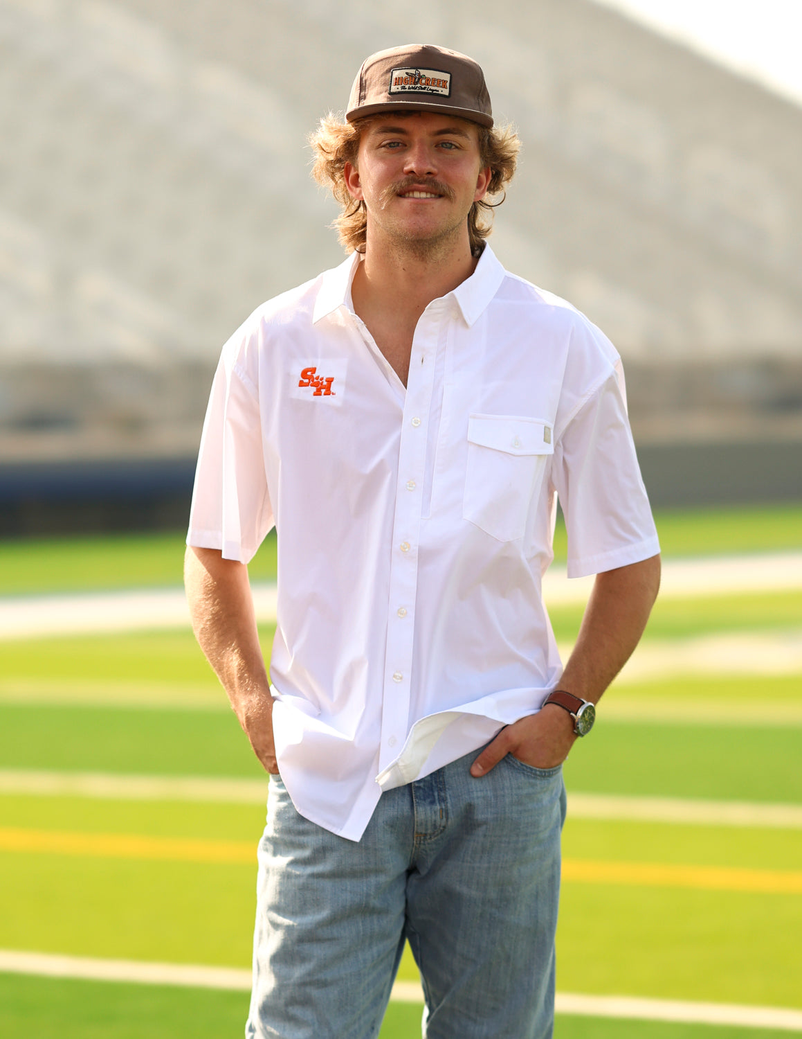 SHSU G Modern SH Paw Fishing Shirt