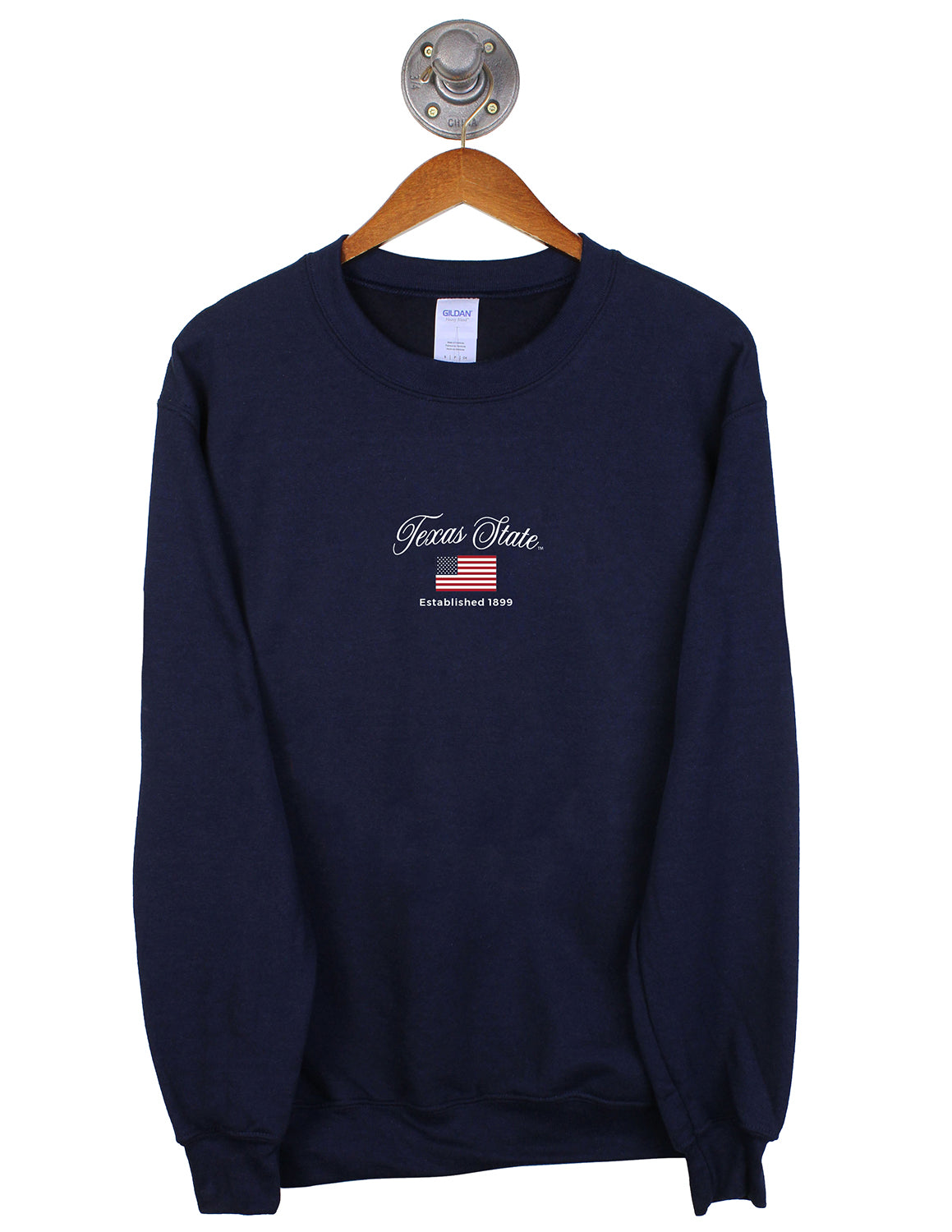 TXST Tiny Flag Crewneck