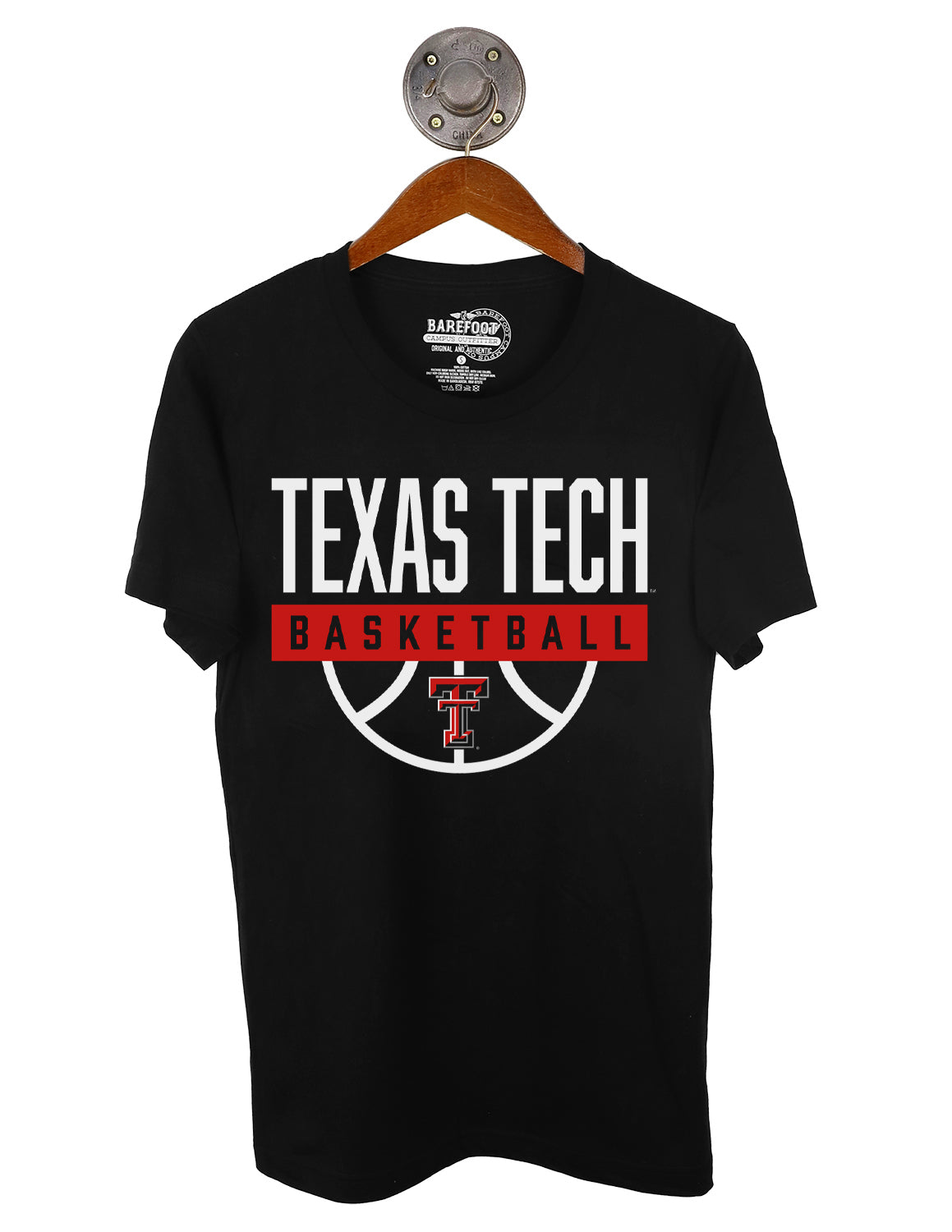 TTU Basketball Half In Short Sleeve