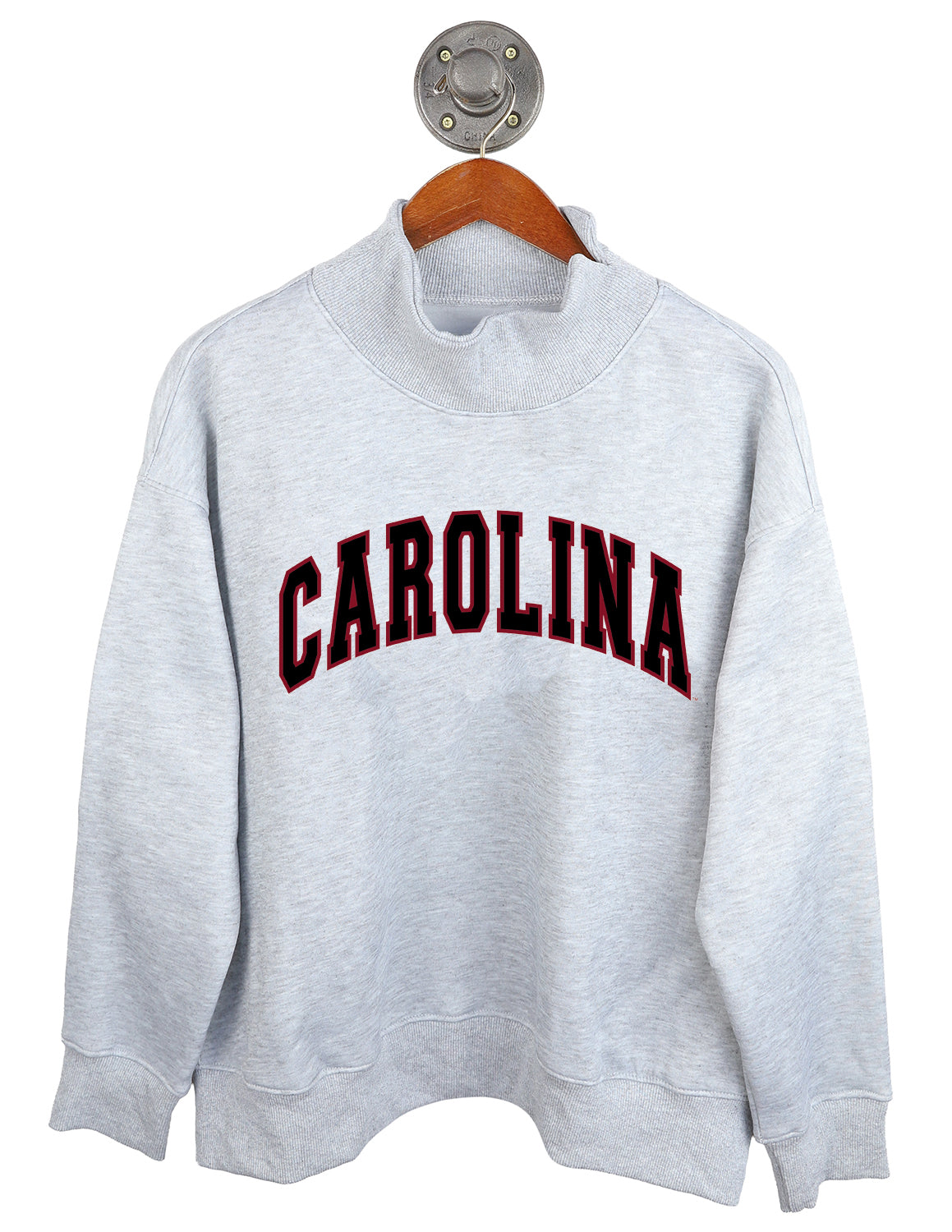 USC Puff Outline Arch Mockneck Sweatshirt